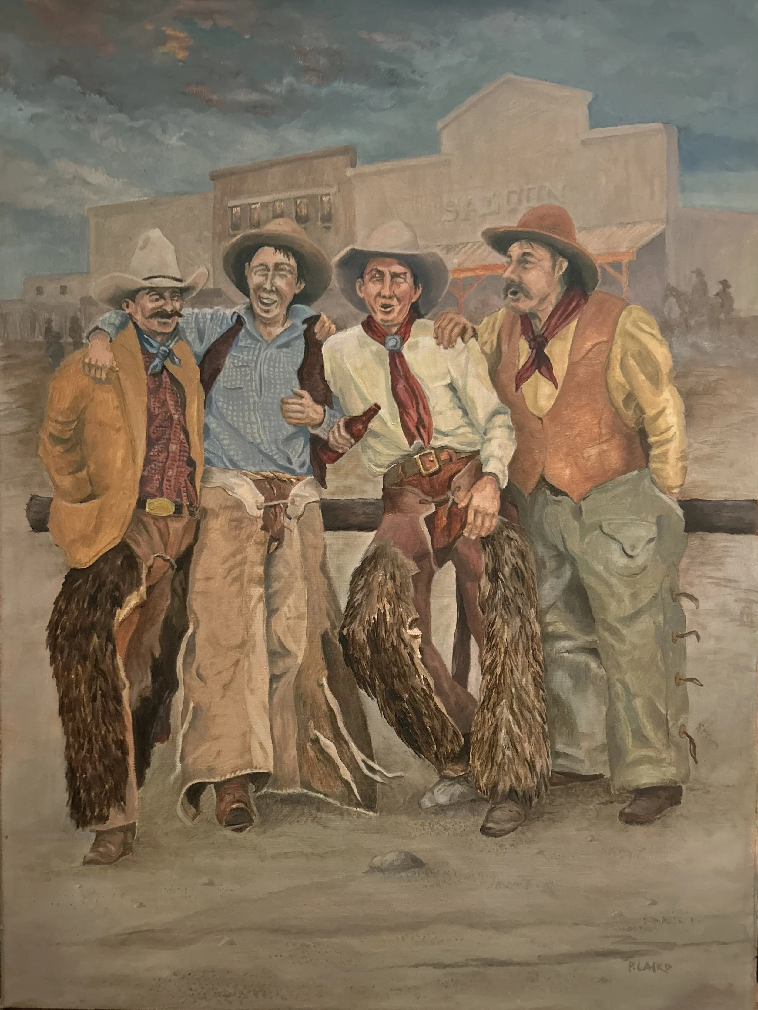 Sunset in Cheyenne I 18 x 24 Oil on canvas