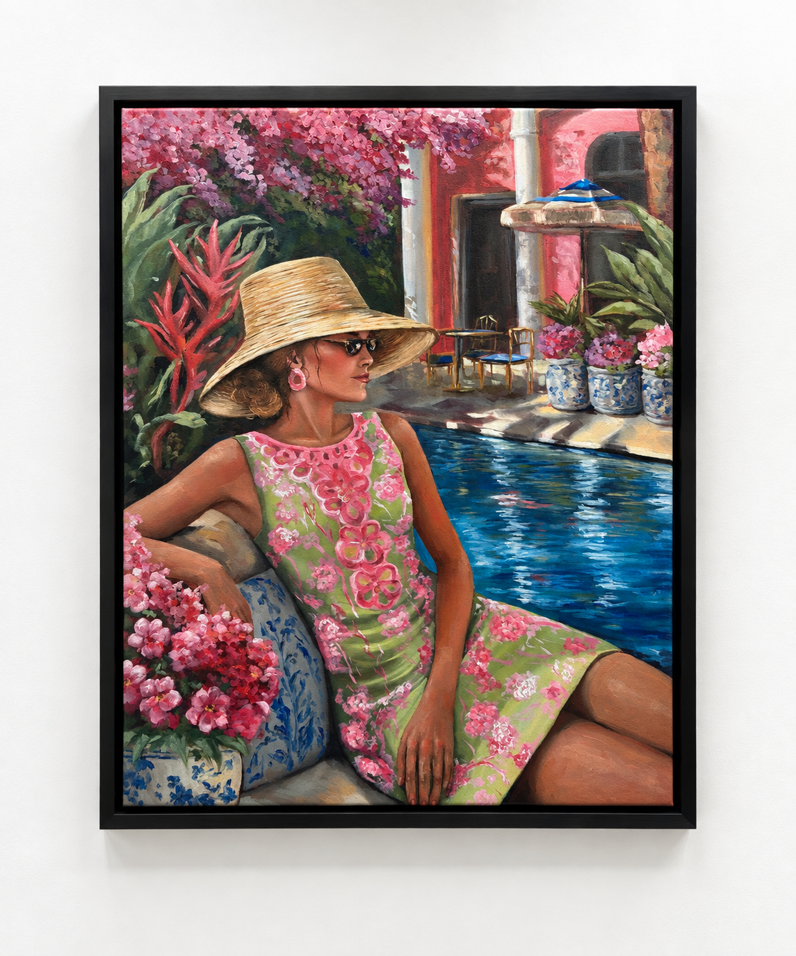 Lilly Pulitzer / 24"x30" / *sold* $1300