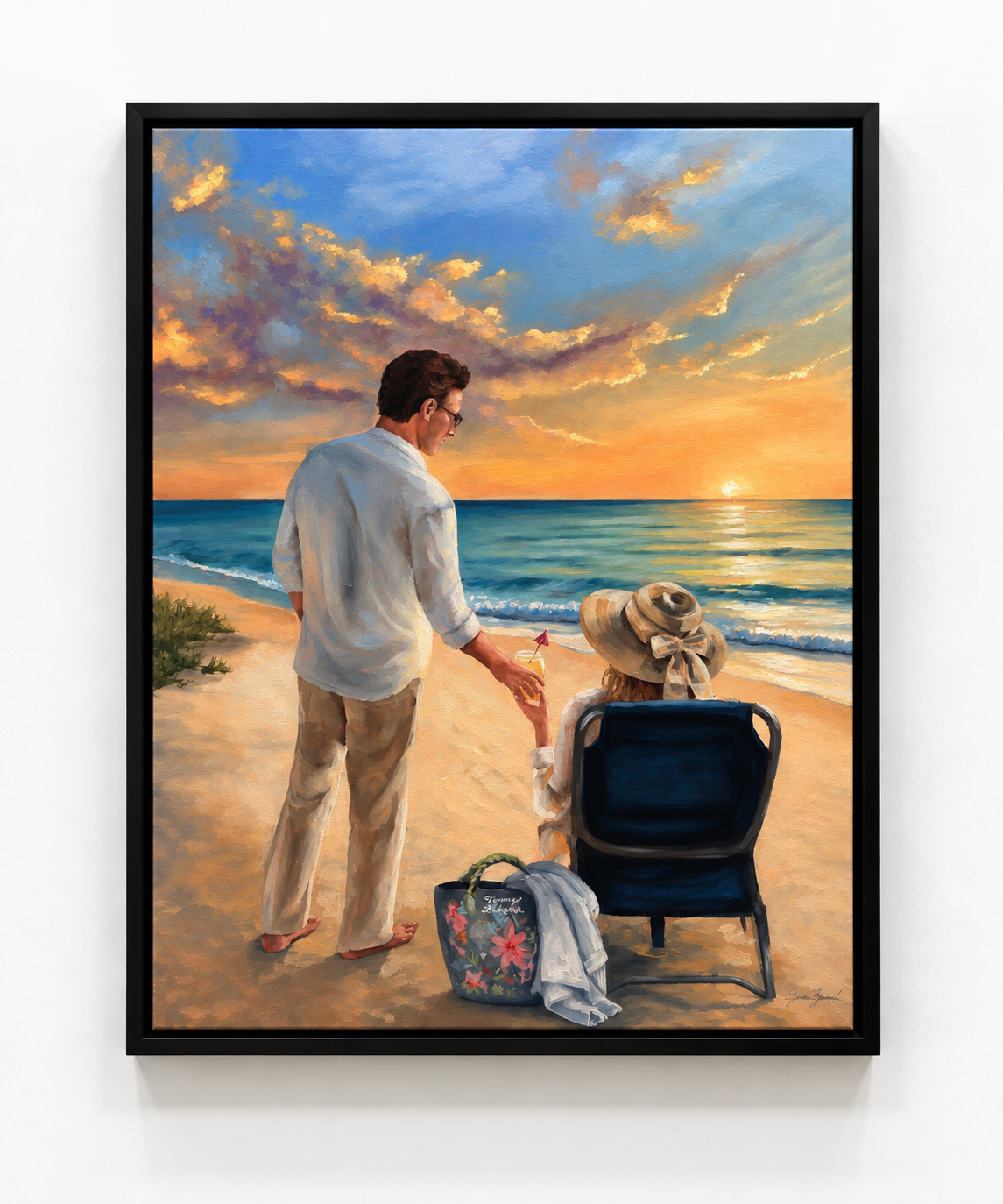 Tommy Bahama  / 24"x30" / *sold* $1300