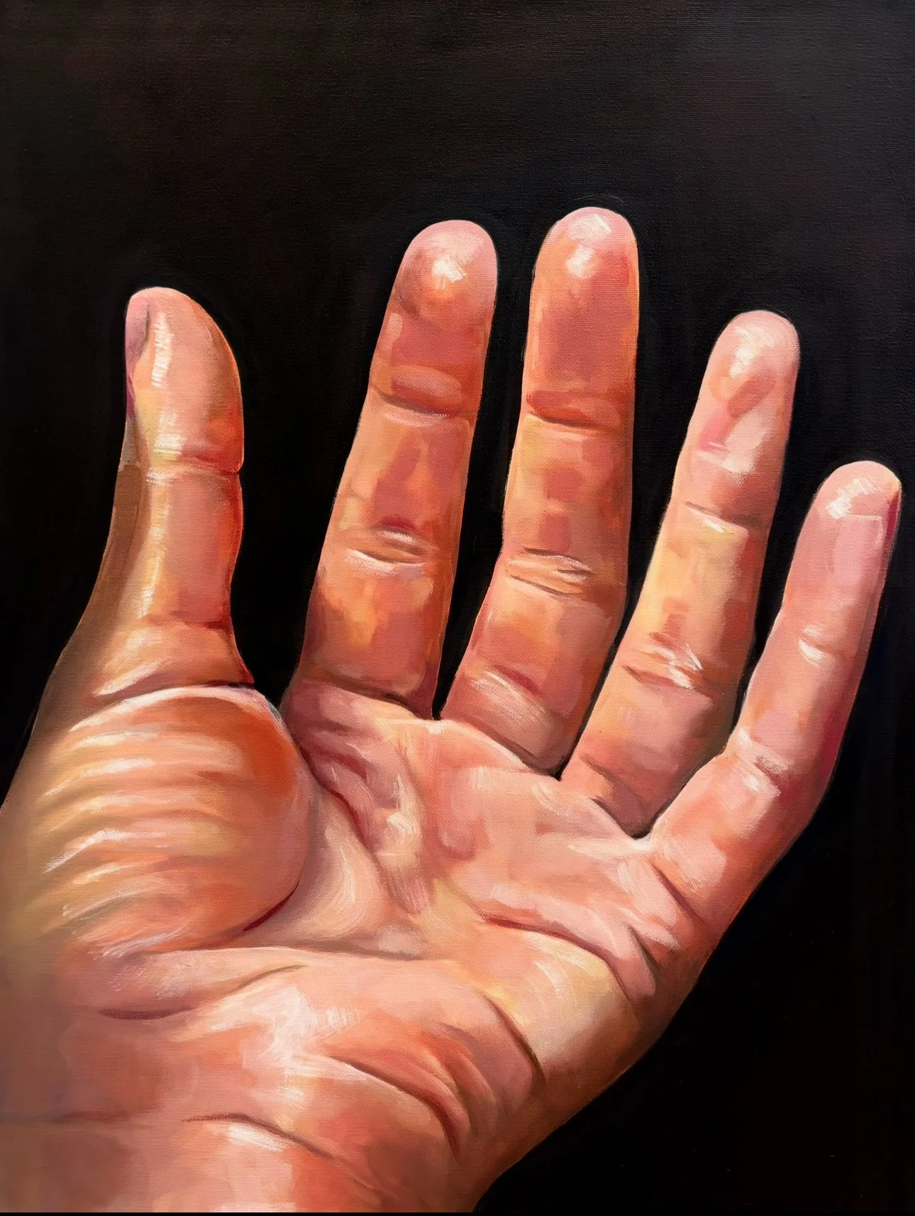 "FLESH II" 18x24 Oil on Canvas 