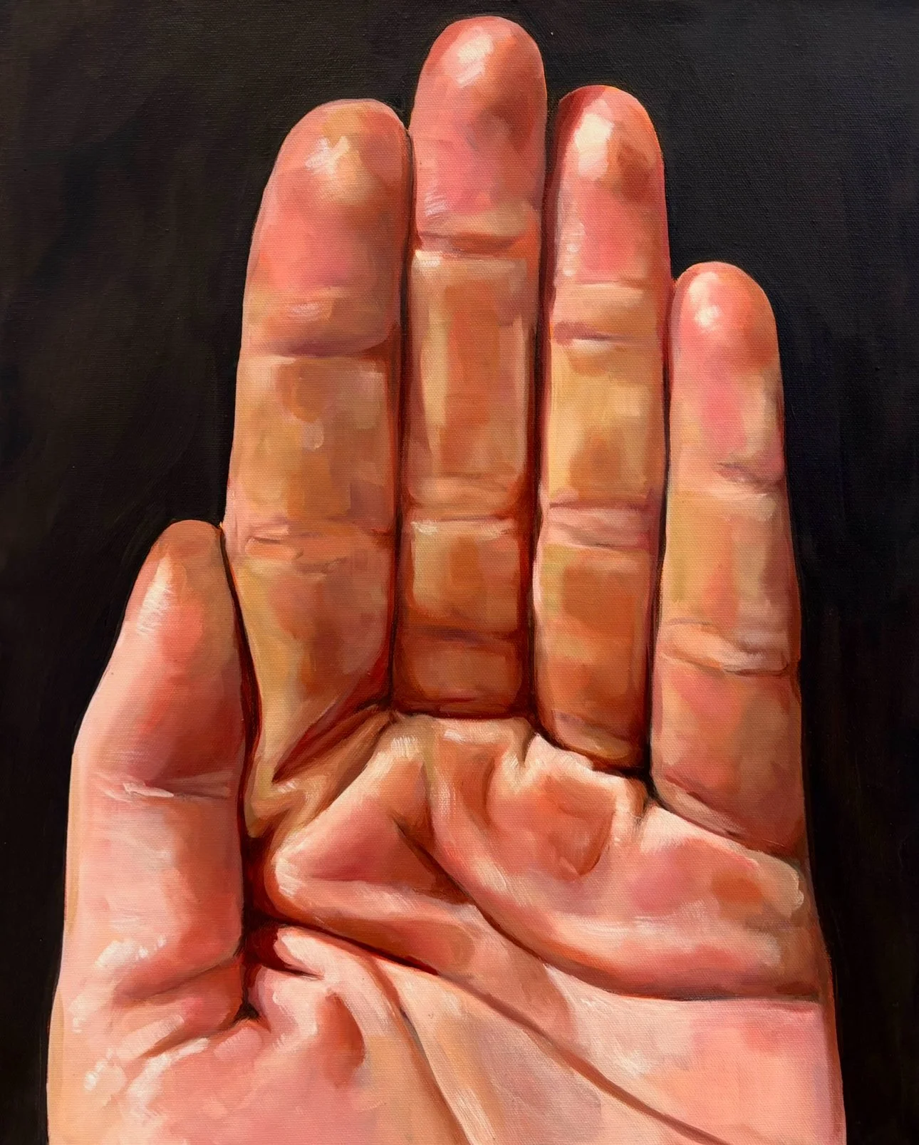 "FLESH I" 18x24 Oil on Canvas
