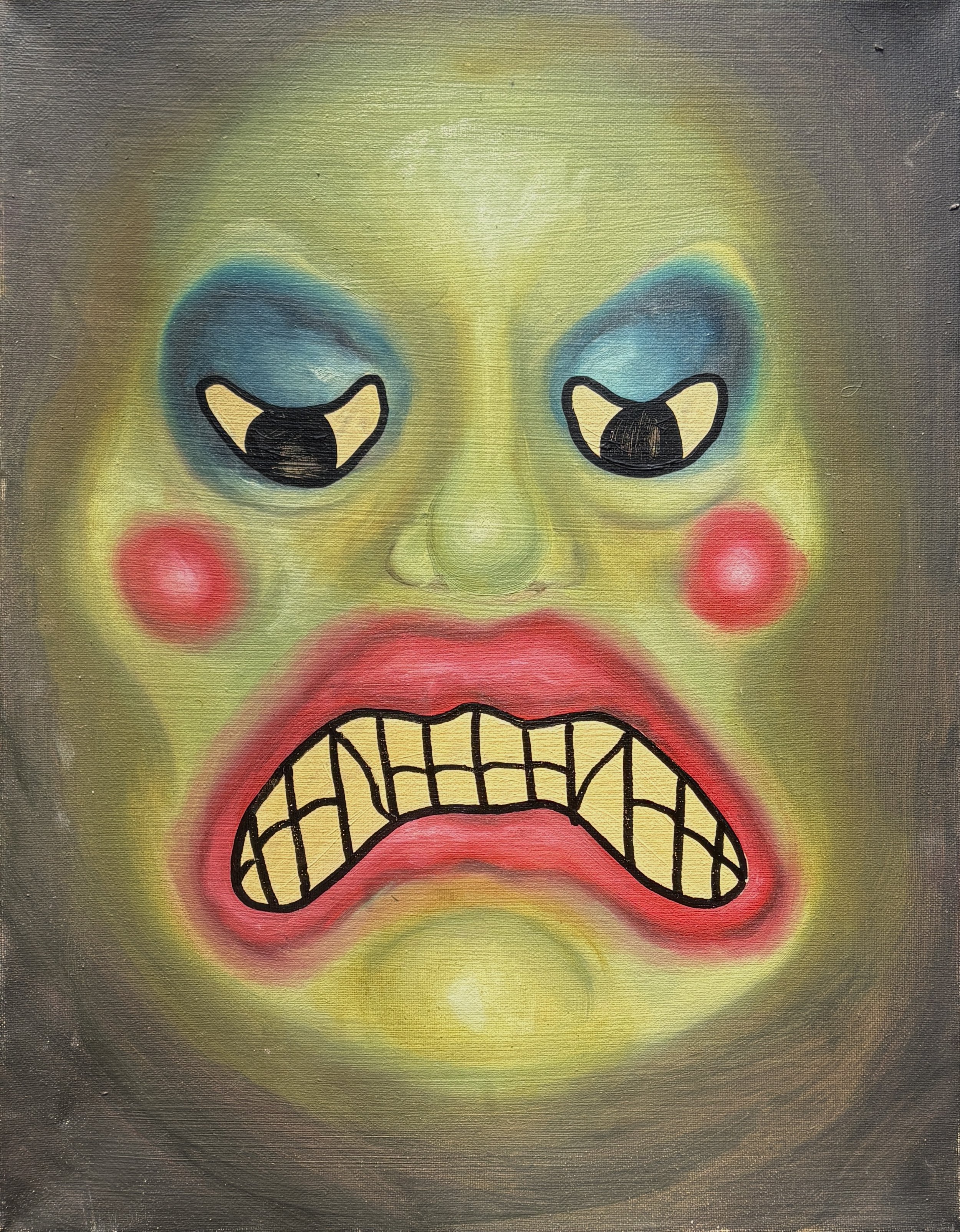 Disgust, 2024
Oil on canvas
16in x 20in