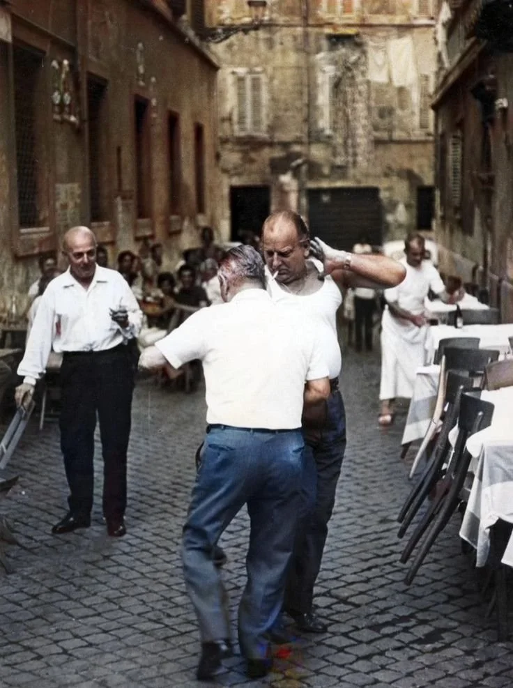 bailar en roma vintage