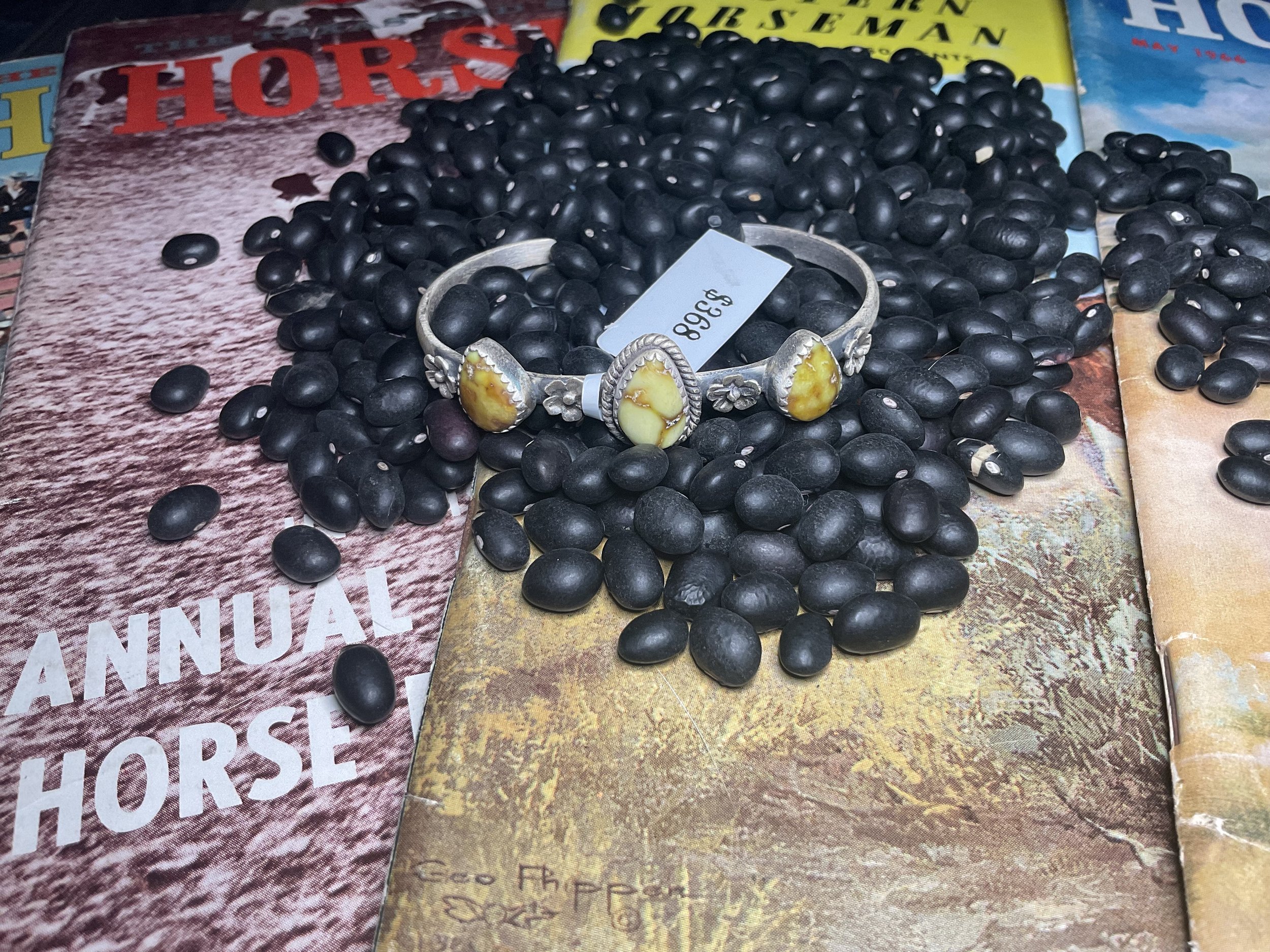 Golden Prairie Trio Cuff 🌾✨