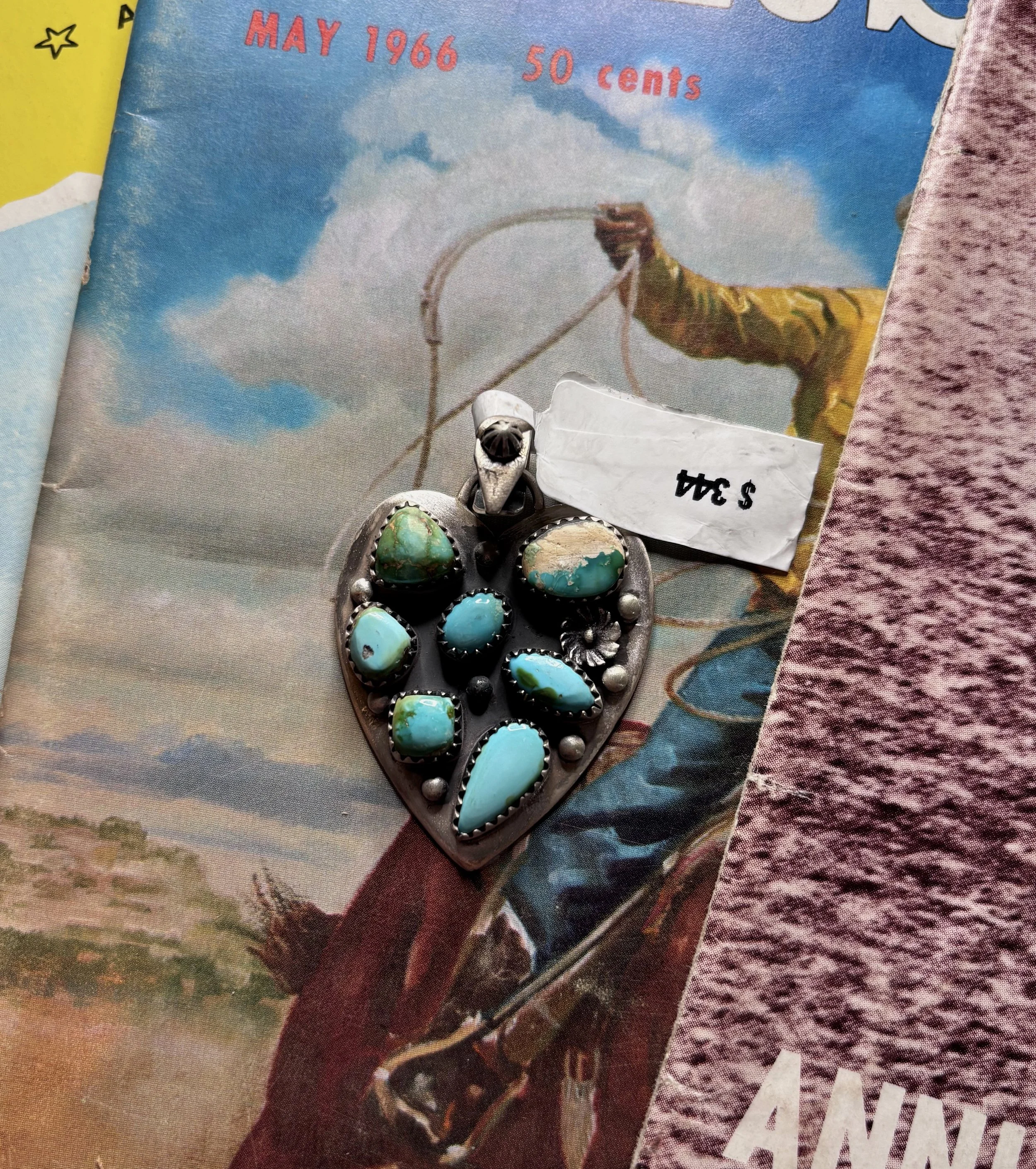 WILD HEART TURQUOISE PENDANT🏜️💙