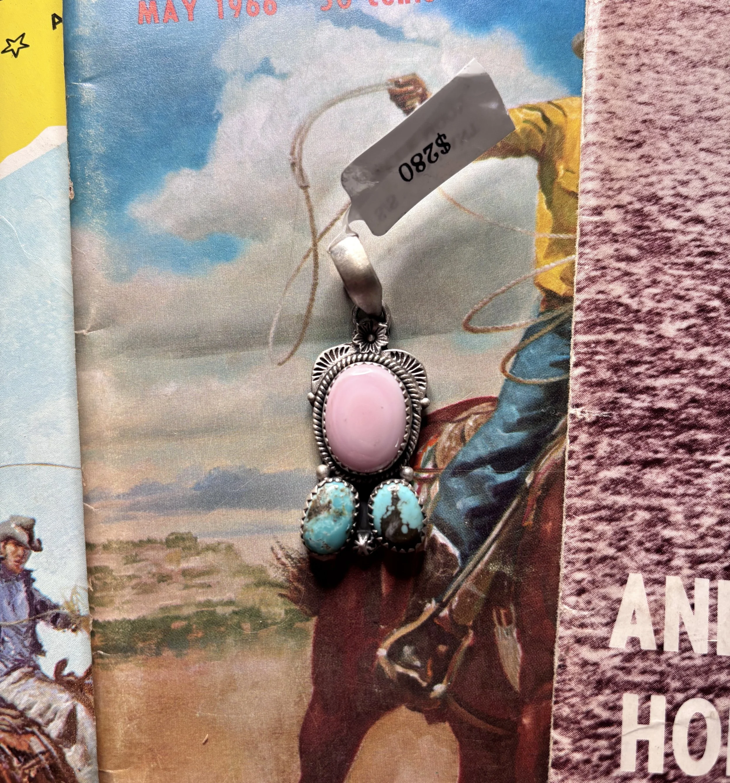 BLUE MOON COWGIRL PENDANT🩷🌙