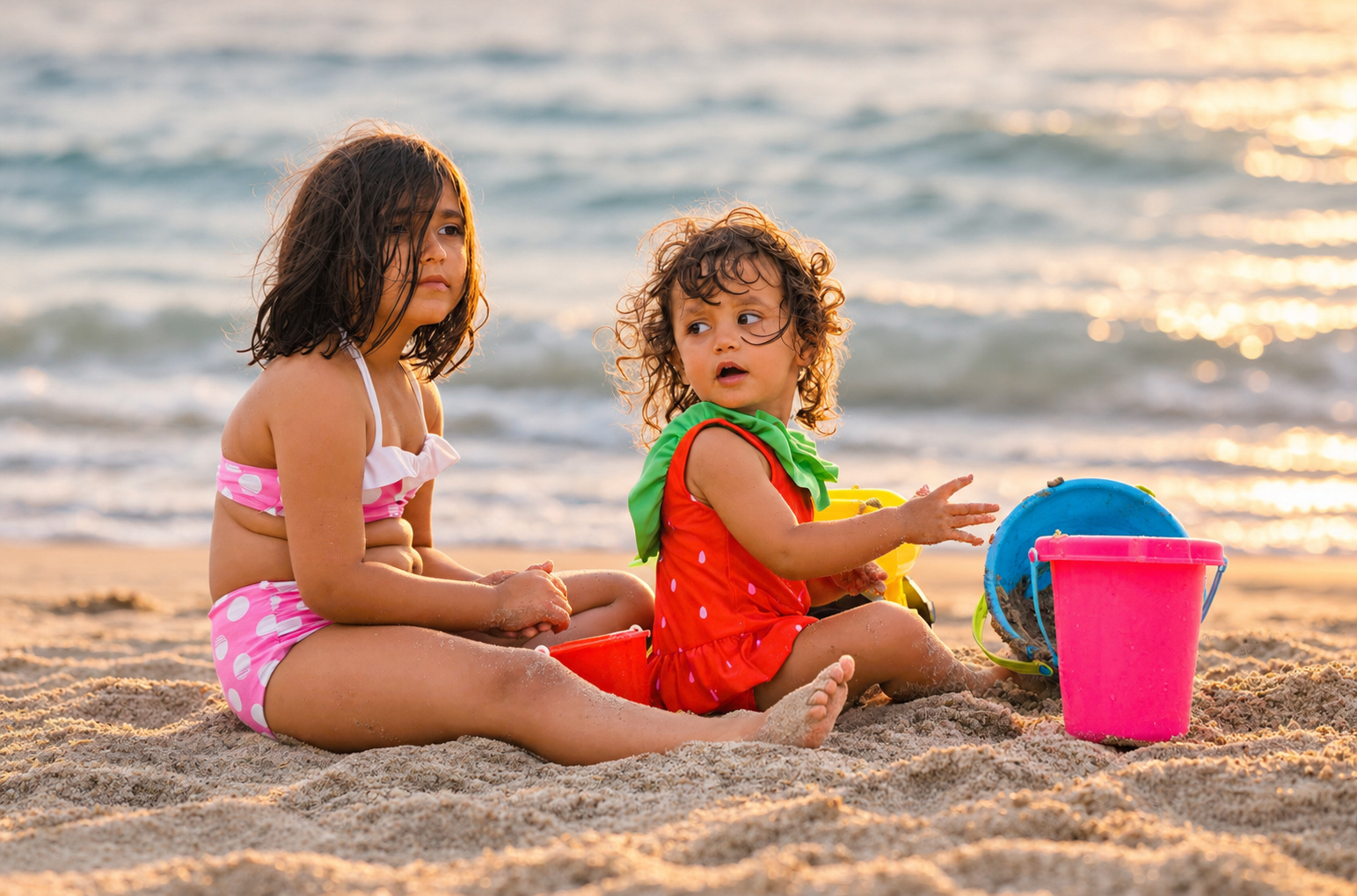 Golden-hour Beach Playtime.png
