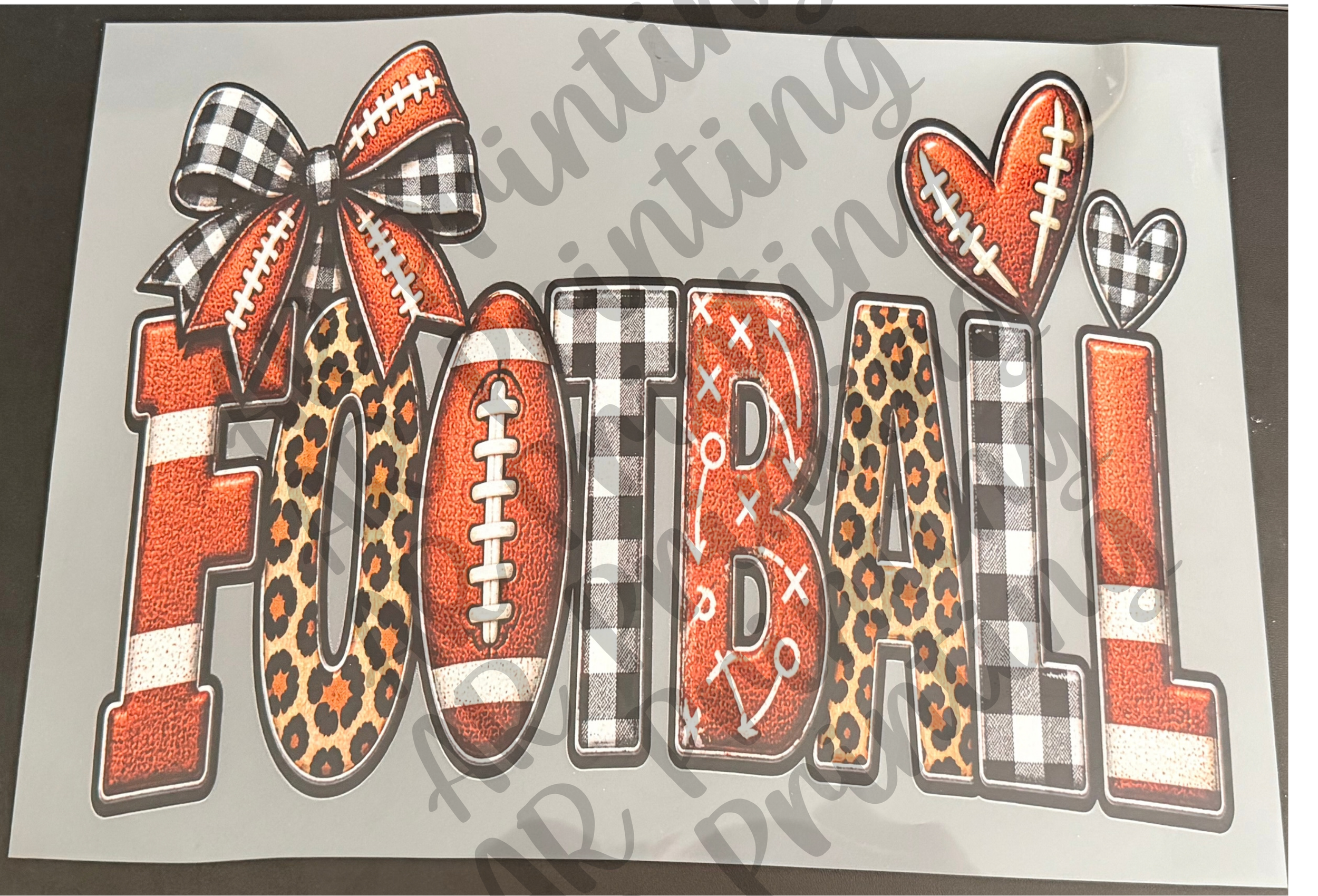 Football | Plaid and Cheetah