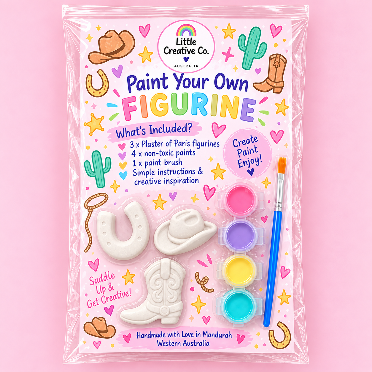 Cowgirl Paint Kit