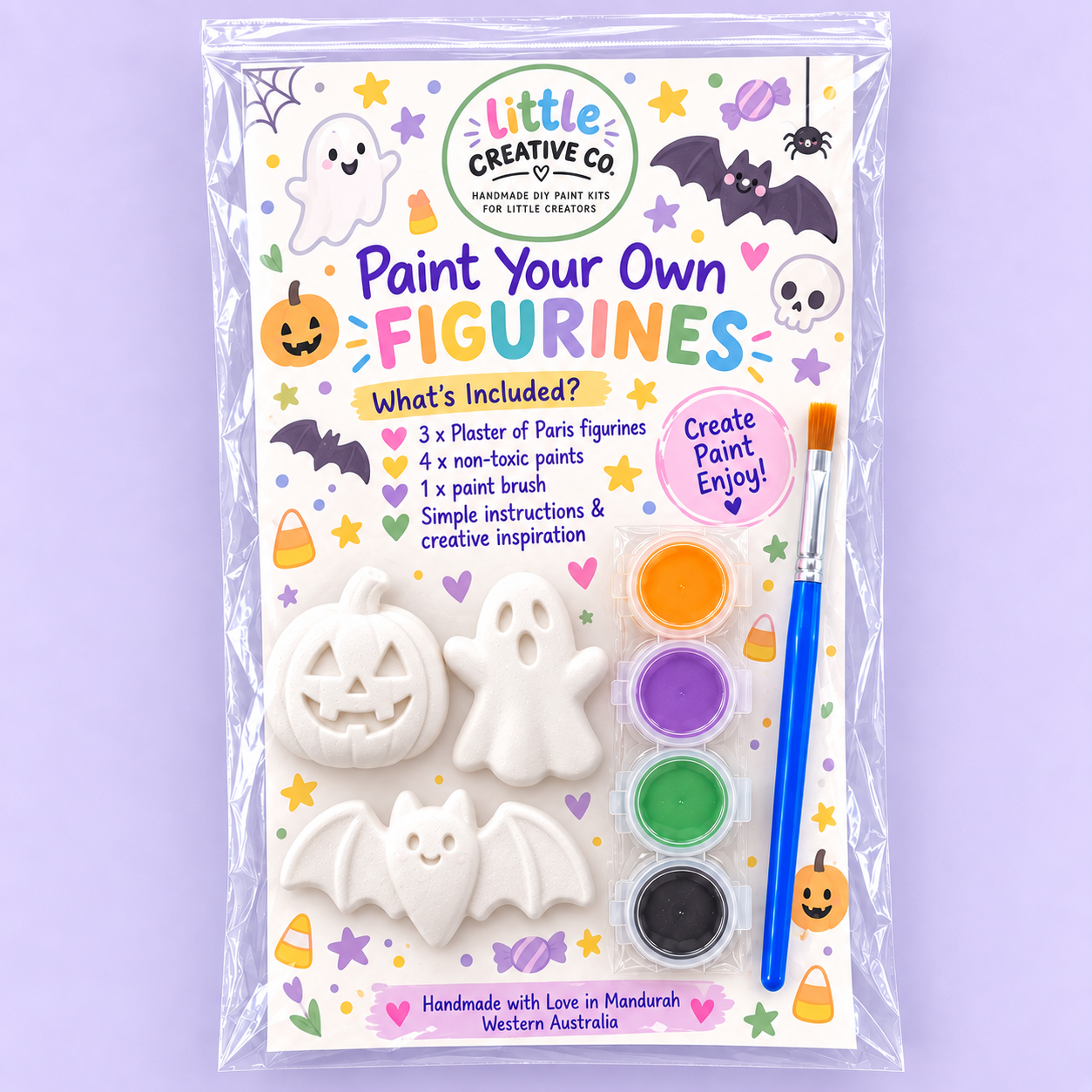 Halloween Figurine Paint Kit