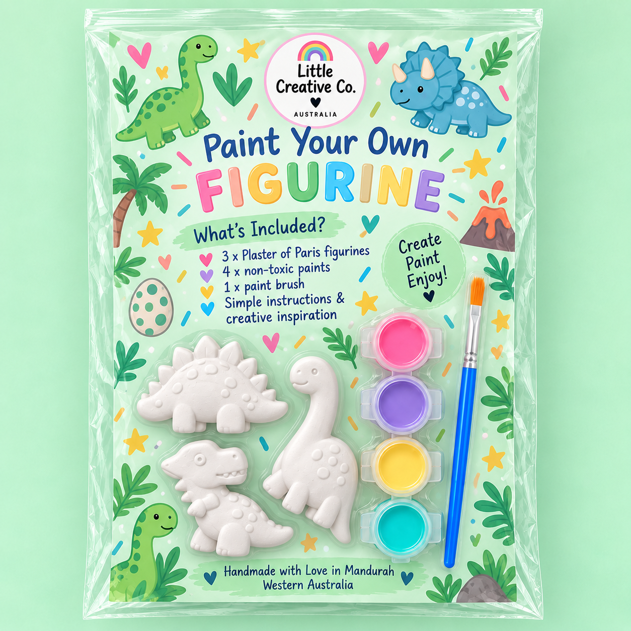 Dinosaur Paint Kit