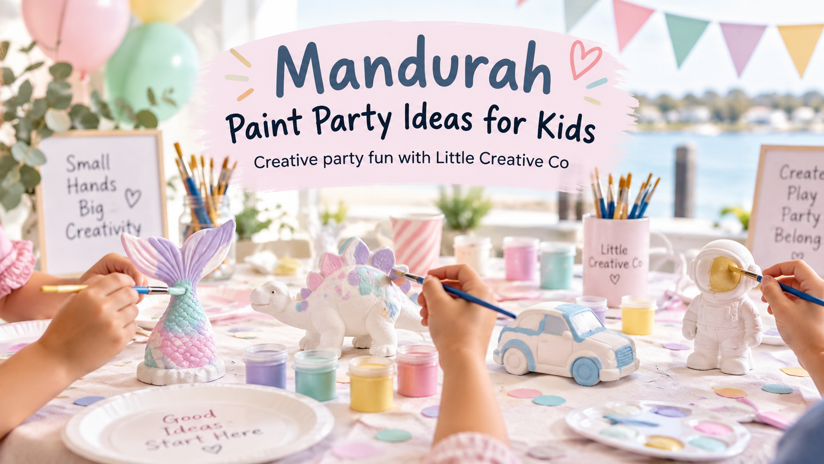 mandurah paint parties for kids