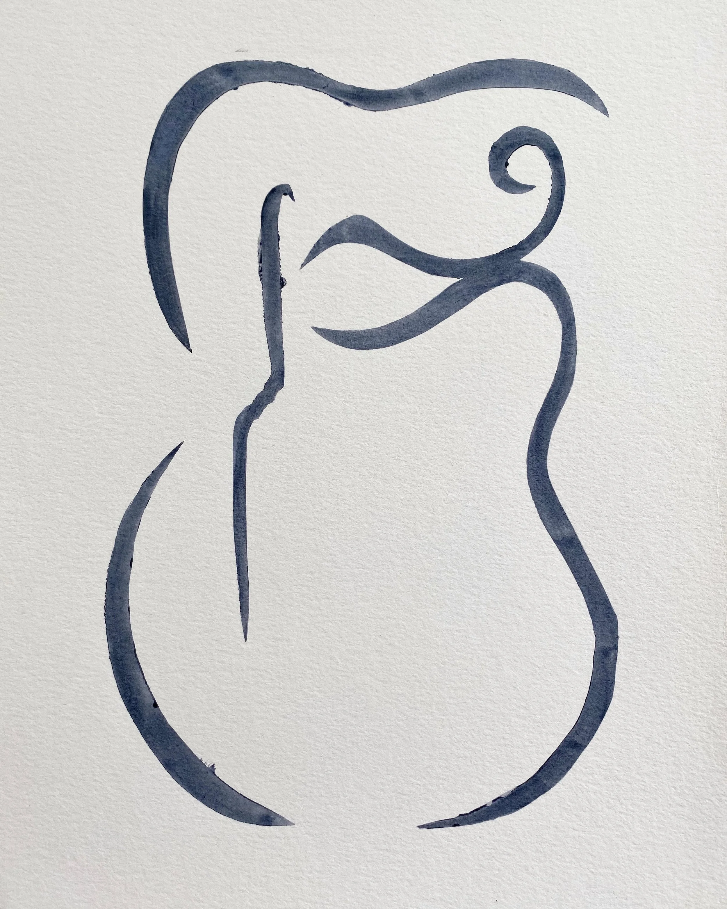 "Monocle" | 9" x 12" | 2020
