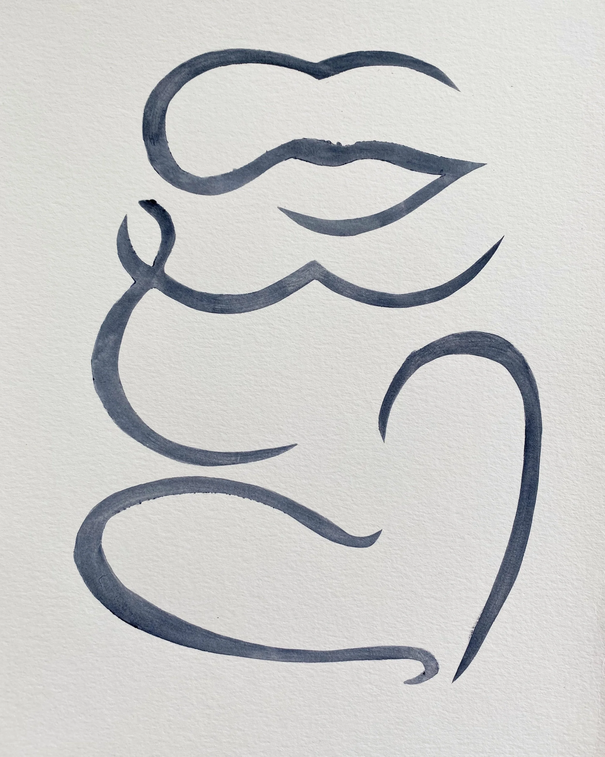 "Chombatme" | 9" x 12" | 2019