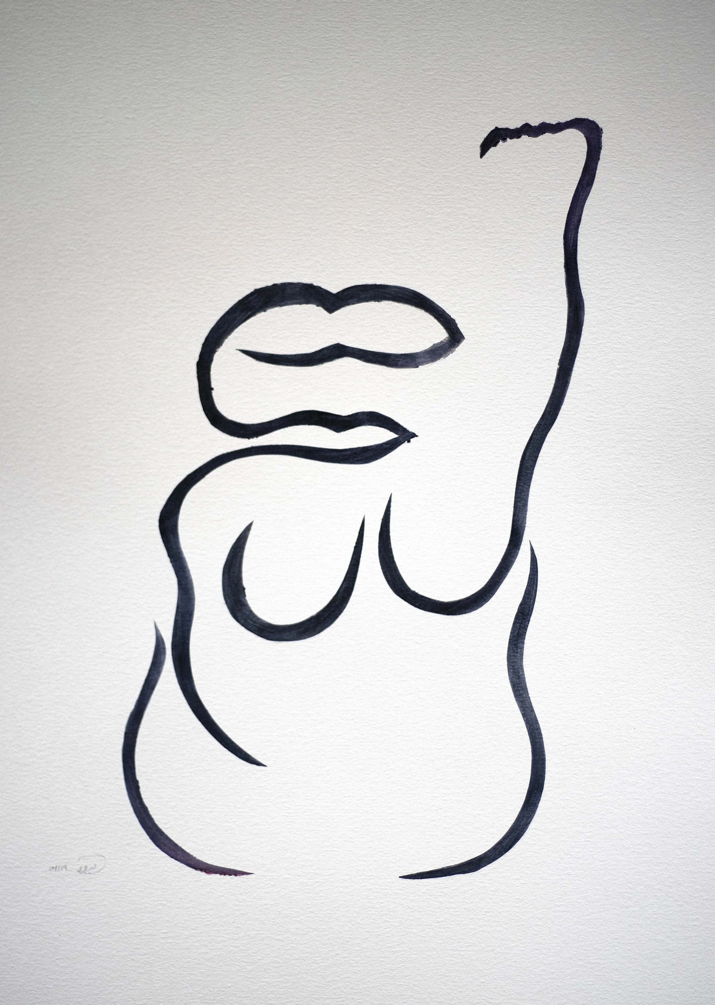 "Fist" | 12" x 18" | 2019