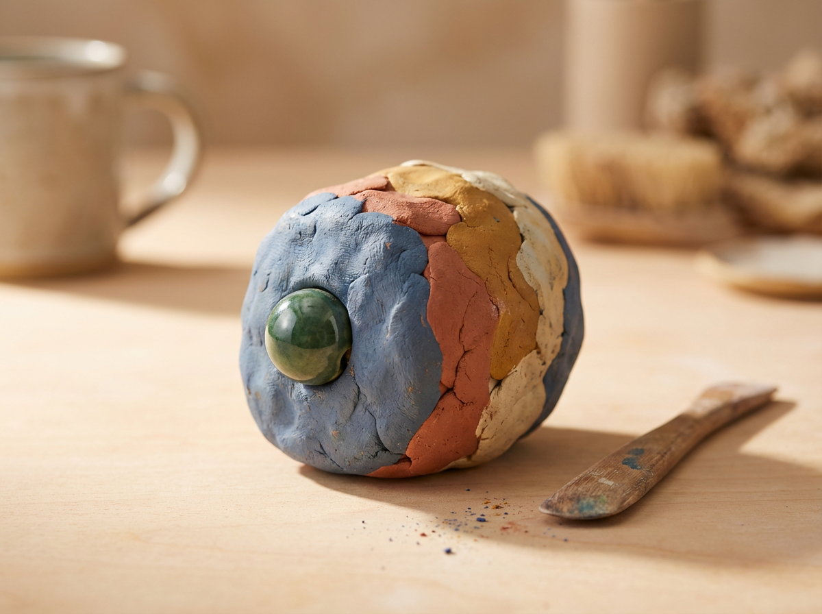 Handcrafted Clay Figurine