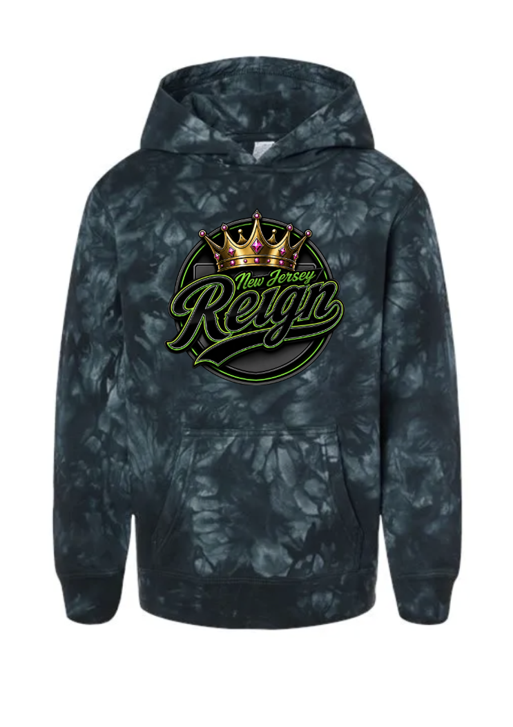 TIE DYE HOODED SWEATSHIRT