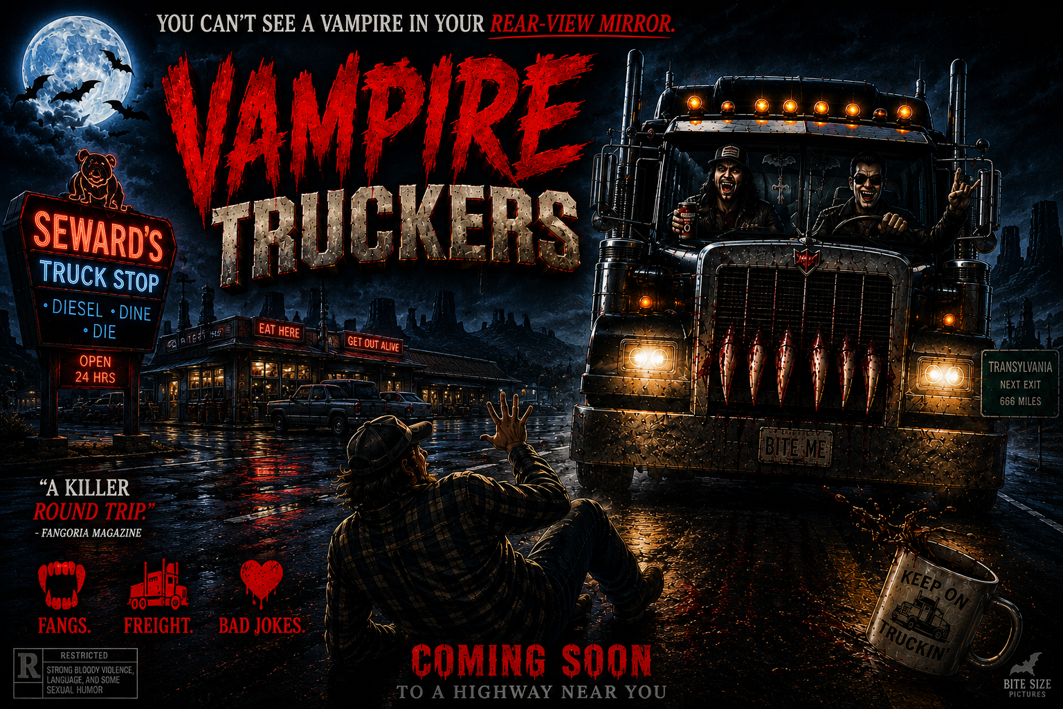 Vampire Truckers screenplay artwork