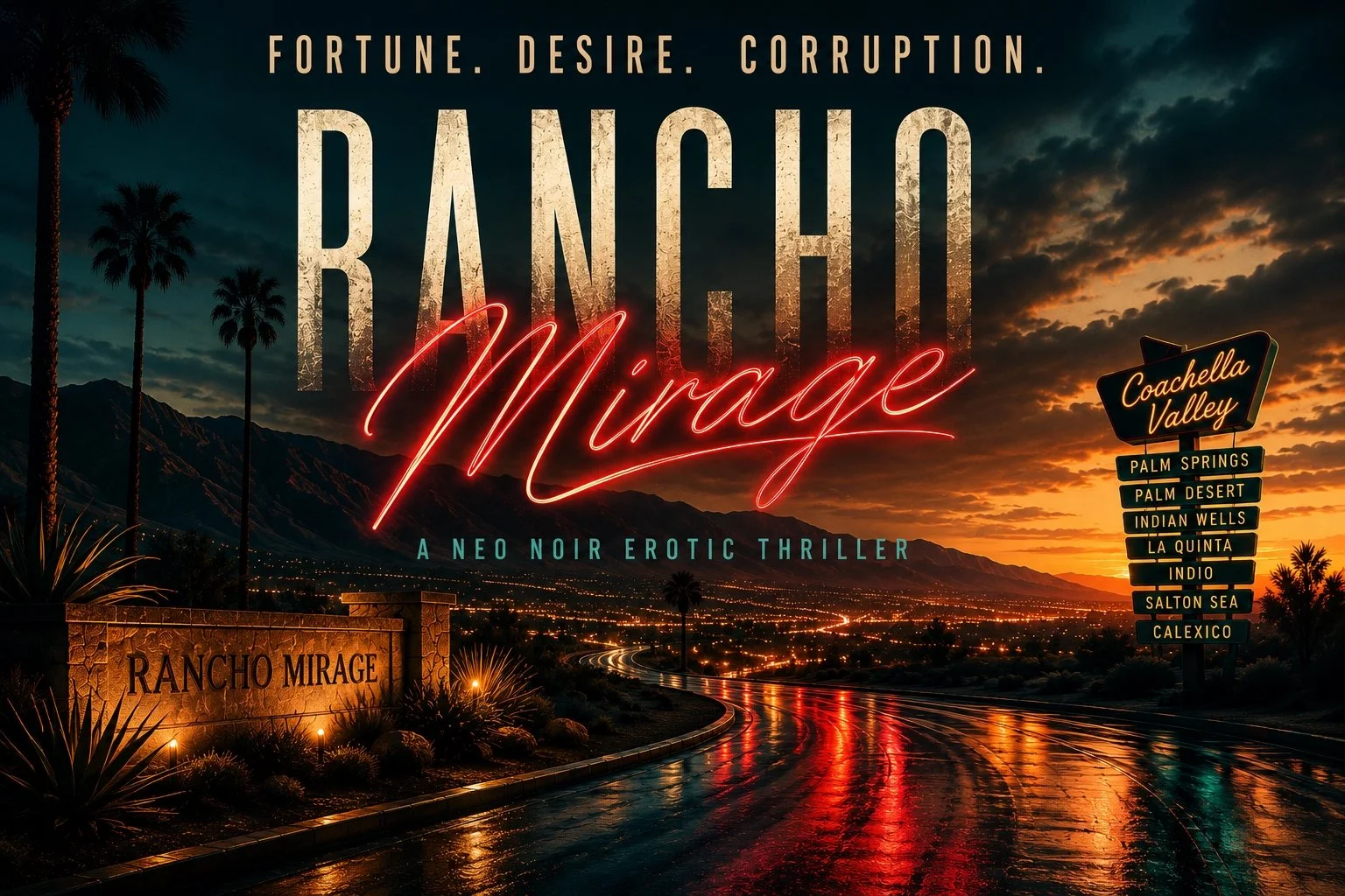 Rancho Mirage screenplay artwork