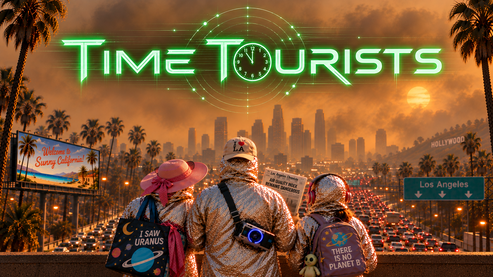 Time Tourists screenplay artwork