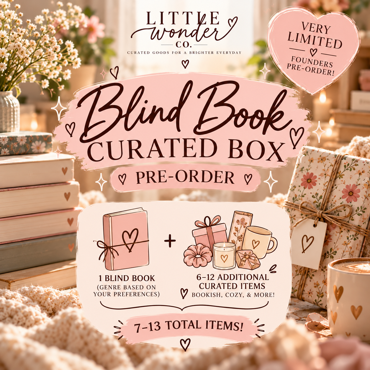 Founder's Pre-Order | Blind Date With a Book — Curated Box