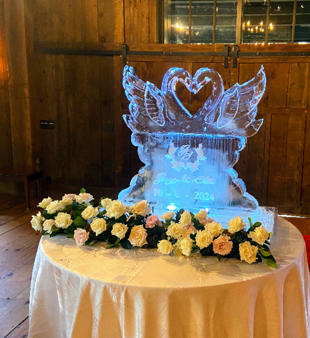Charlotte Wedding Ice Sculpture