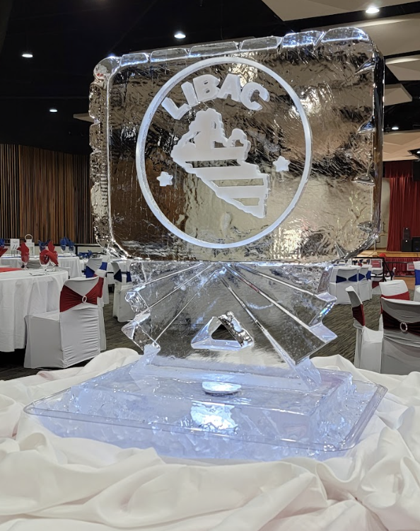 Logo Ice Sculpture