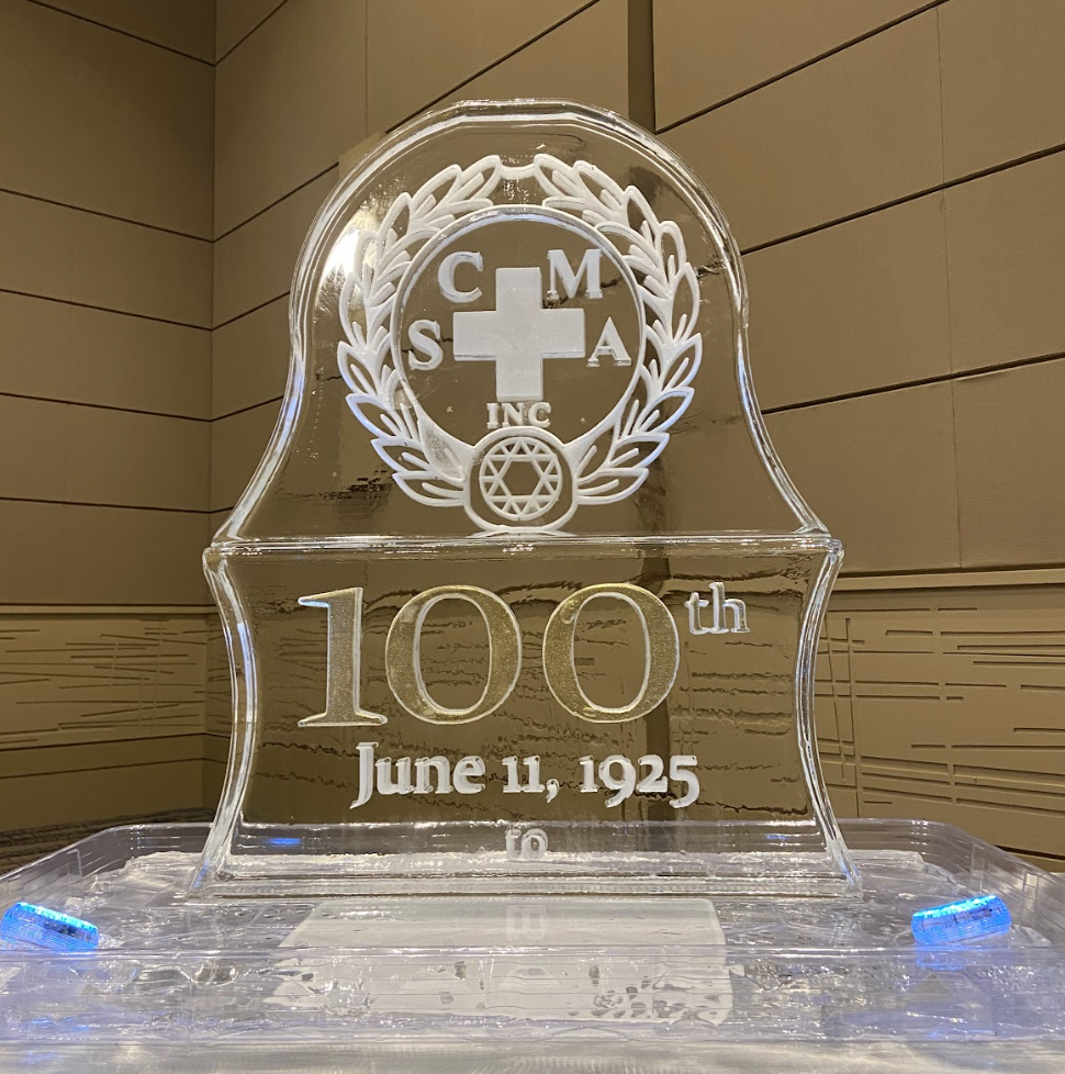 Religious Ice Sculpture