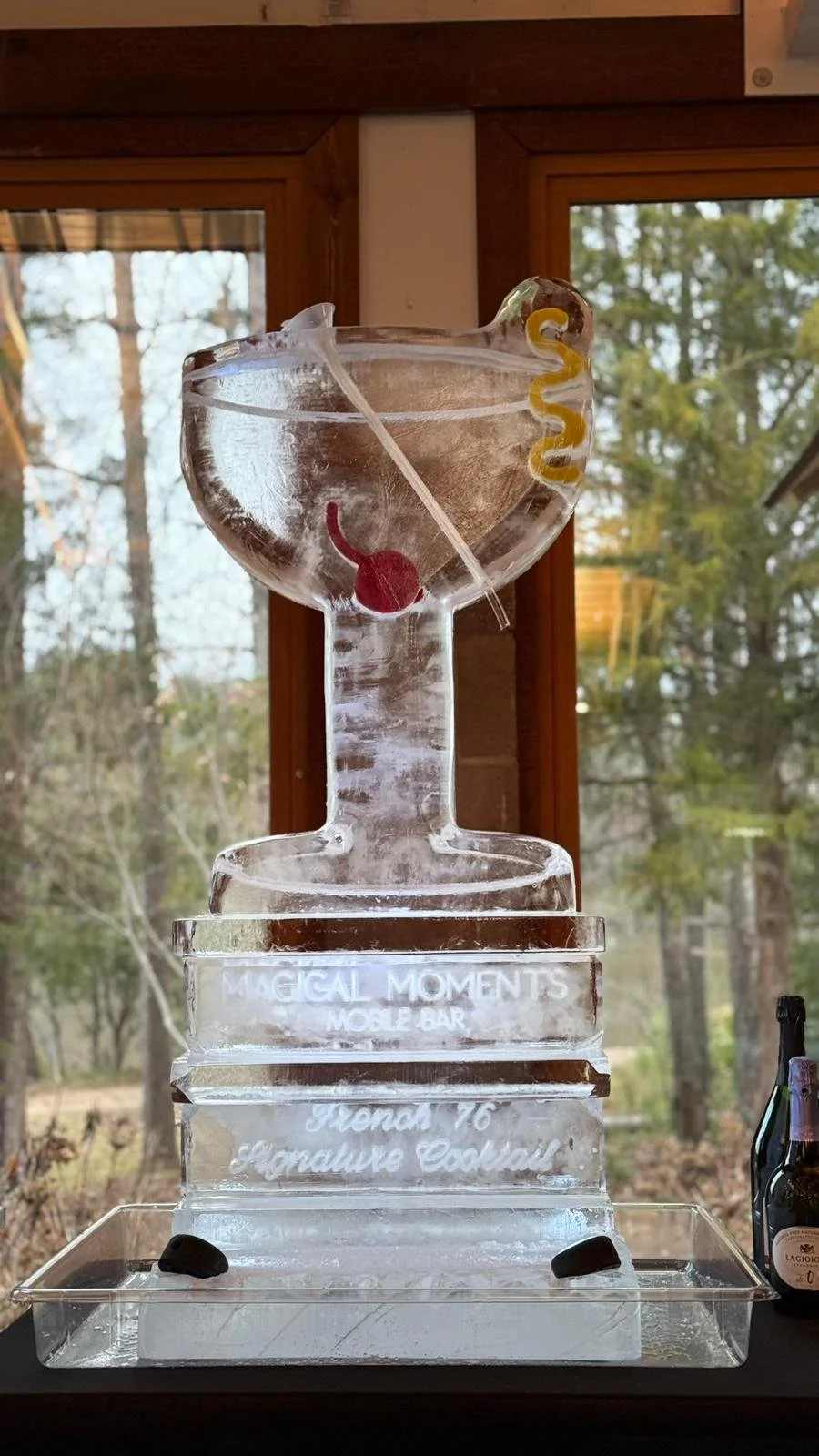 Margarita Ice Sculpture Luge