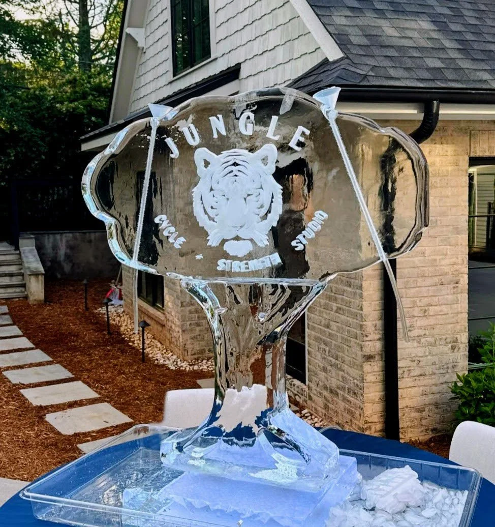 Columbia SC Ice Luge Ice Sculpture