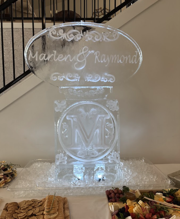 Charlotte Wedding Ice Sculpture