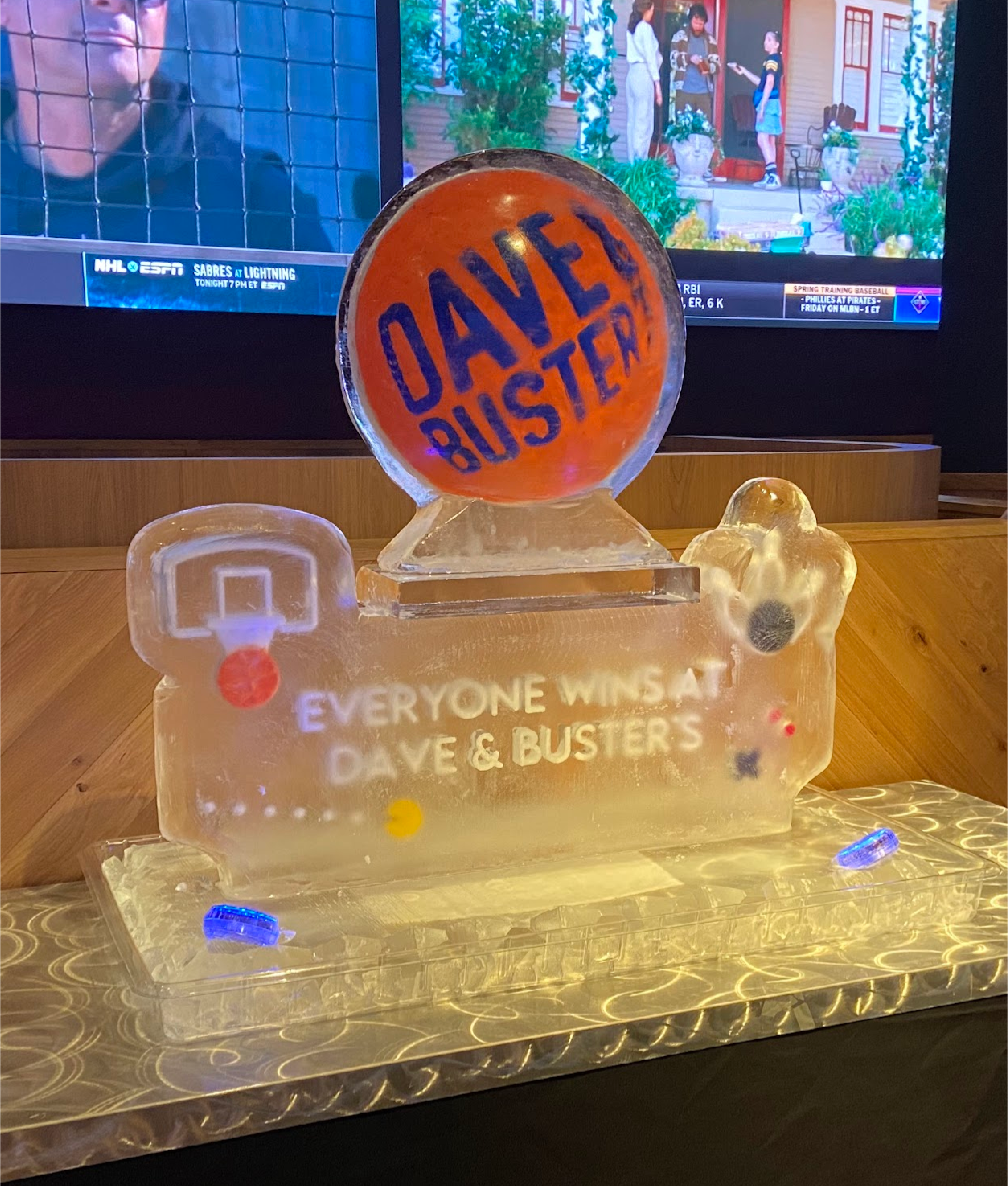 Company Party Ice Sculpture