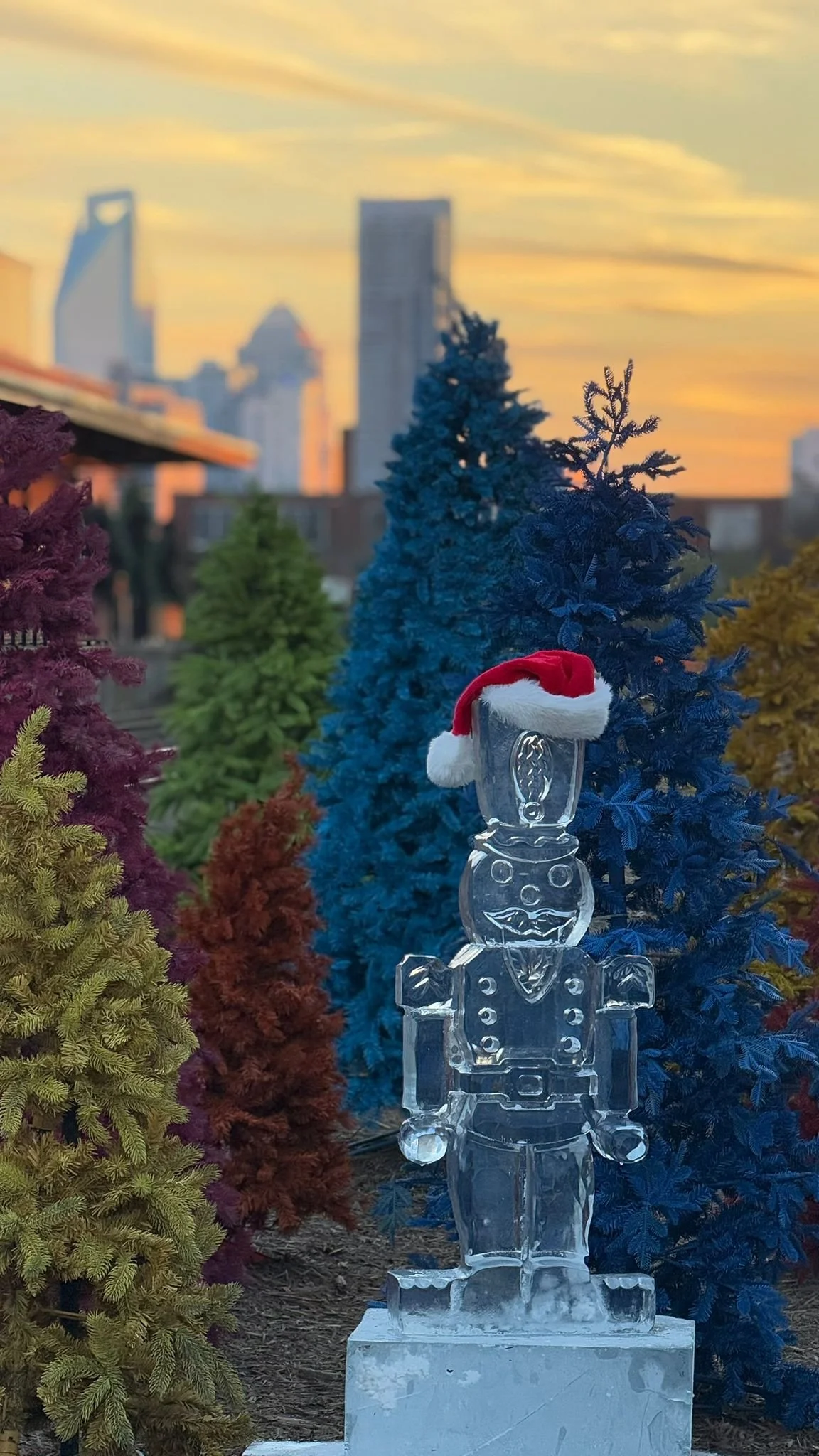 Nutcracker Ice Sculpture Charlotte