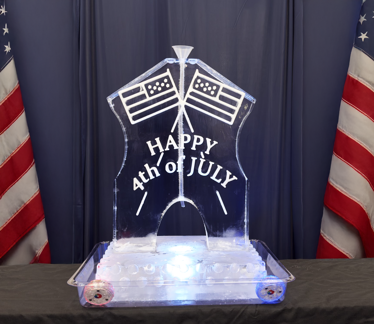 4th of July Ice Luge