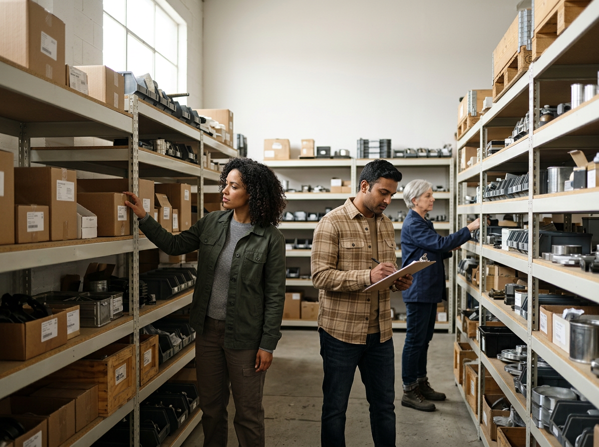 In-person Stockroom Organization Session