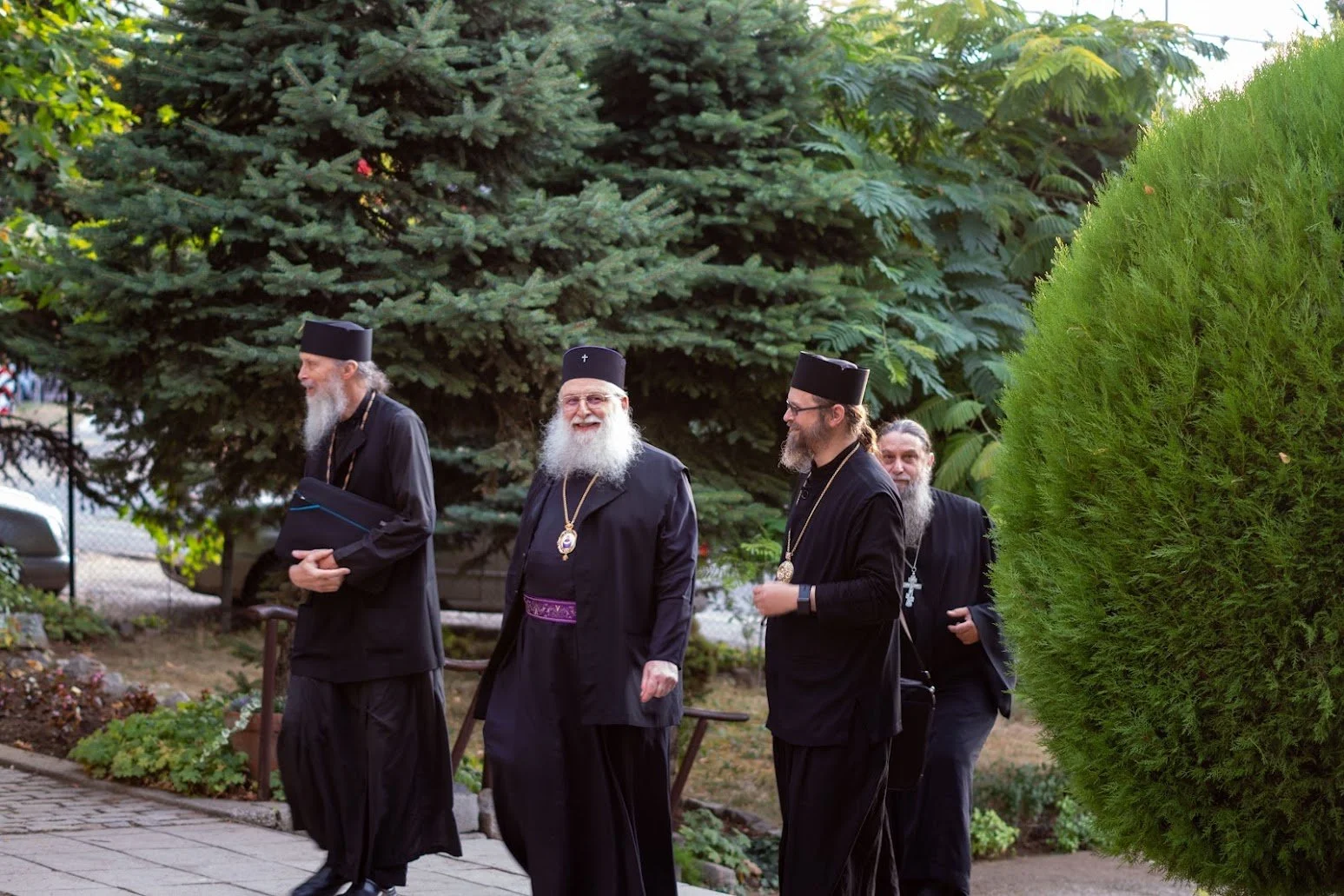 Metropolitan Photii of the Bulgarian Old Calendarists visits Bishop Auxentios of the Genuine Orthodox Christians of Greece