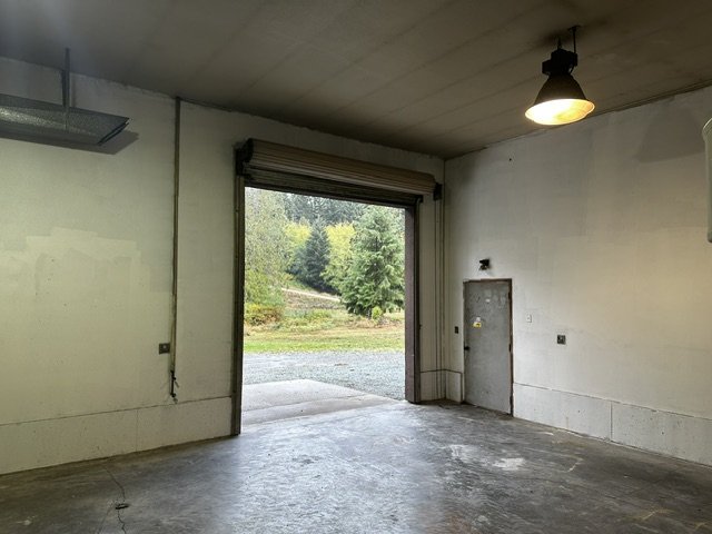Large storage building with oversized doors for RVs, boats and trailers