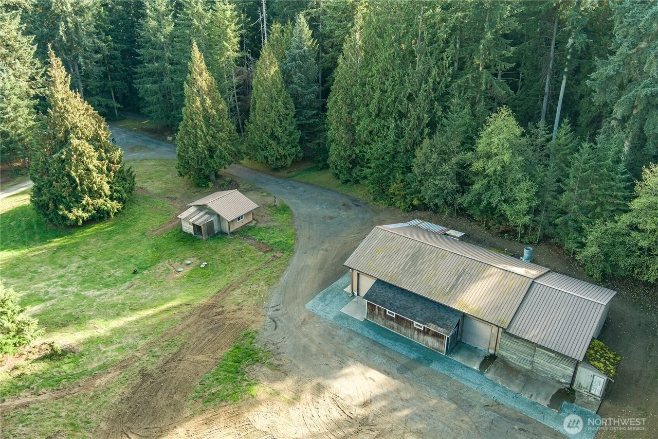 Aerial view Wilkinson Road Storage and vehicle access area