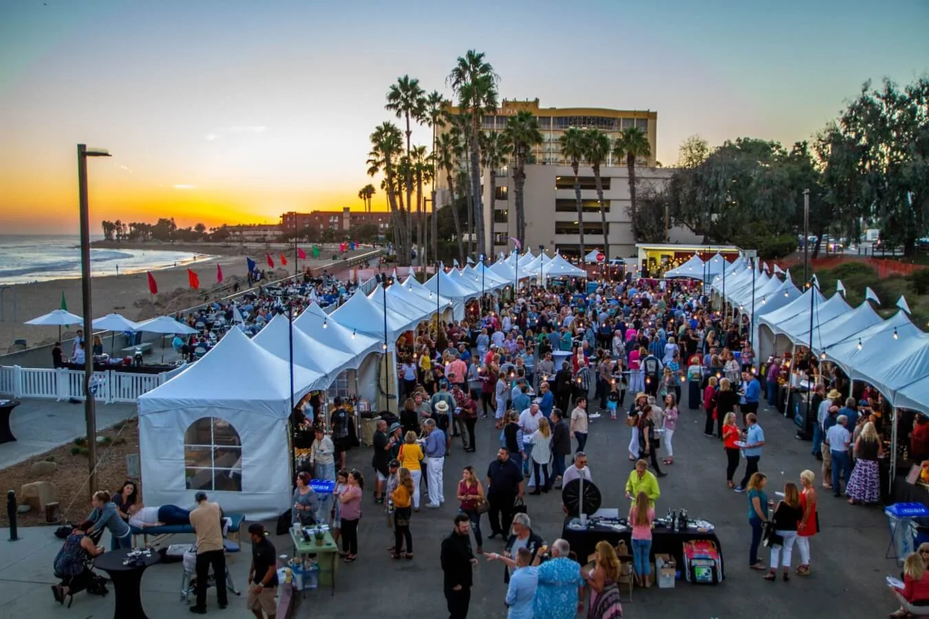 Outdoor Fair and Market by Ventura Beach