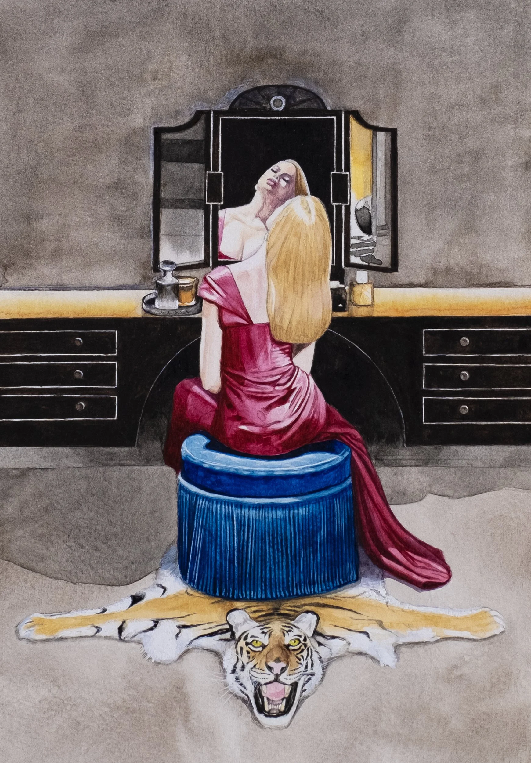 The Diva · Watercolour · 2020