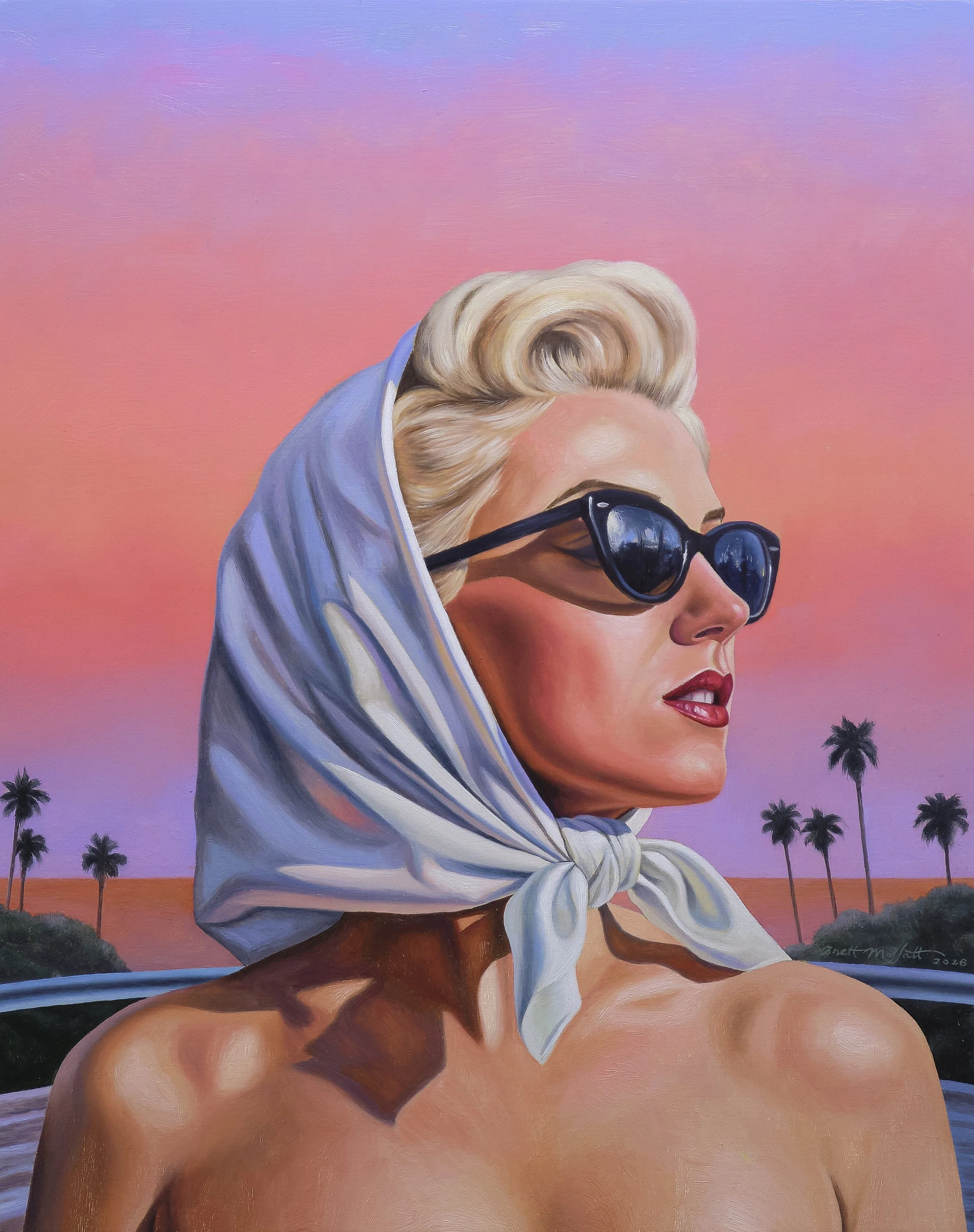 Afterglow · oil on panel · 25 cm x 20 cm · 2026