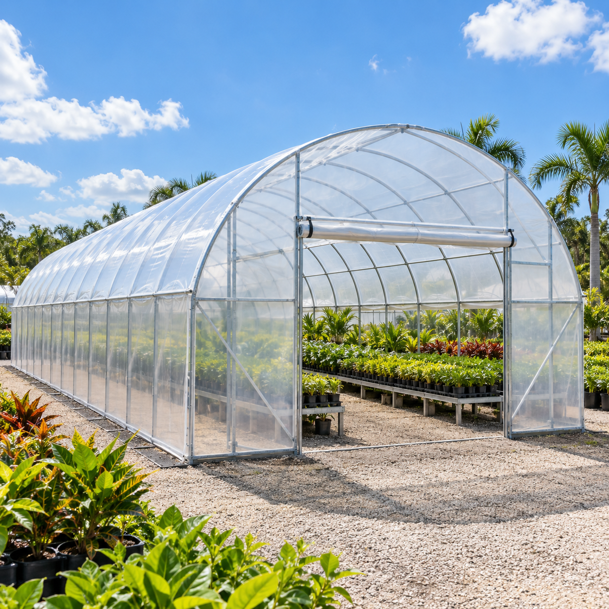 Hoop Greenhouse Kits — Request a Quote