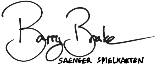 Barry Brake - Saenger Spielkarten