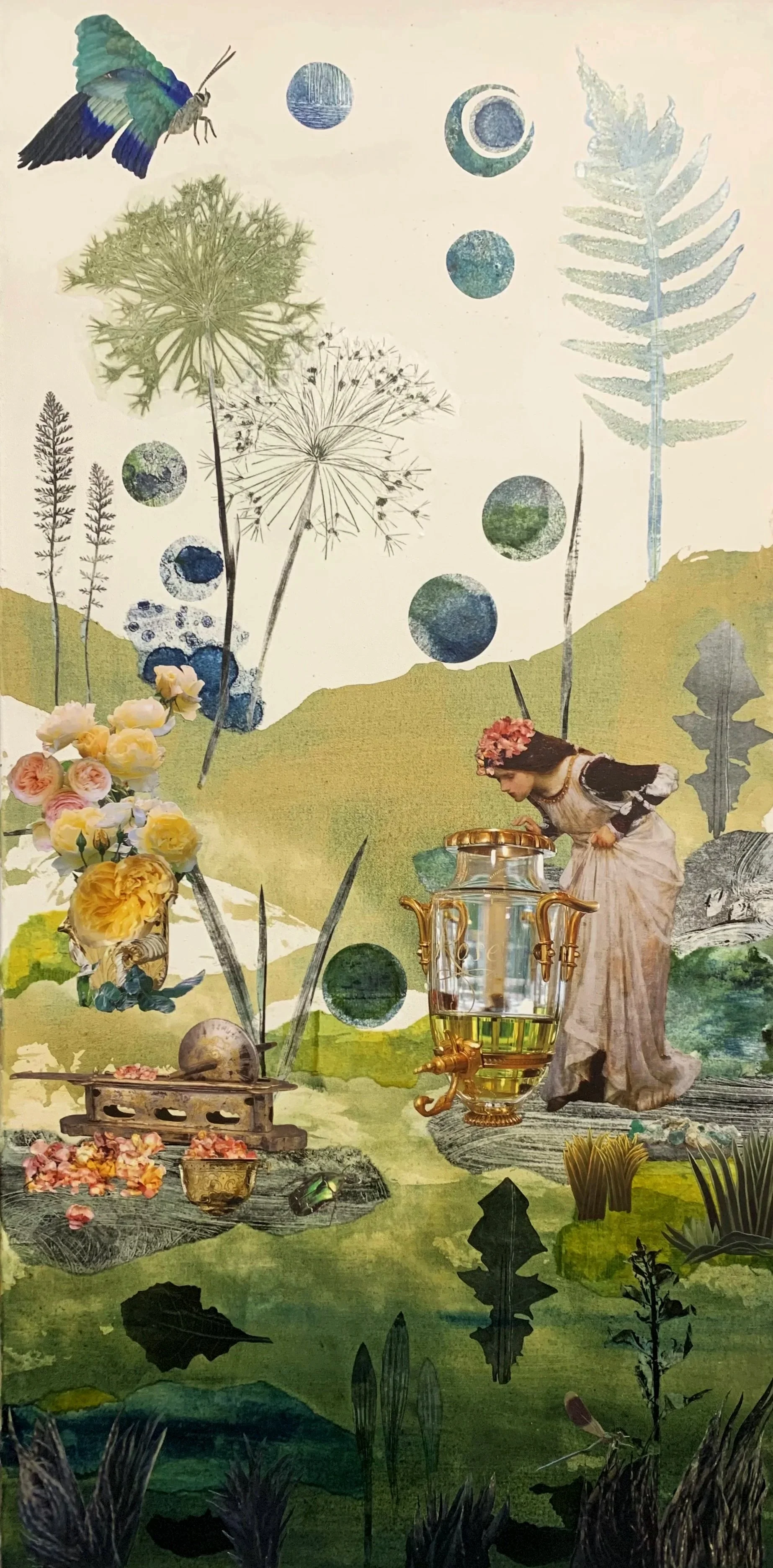 Little Miss Rose | 50 x 100 cm