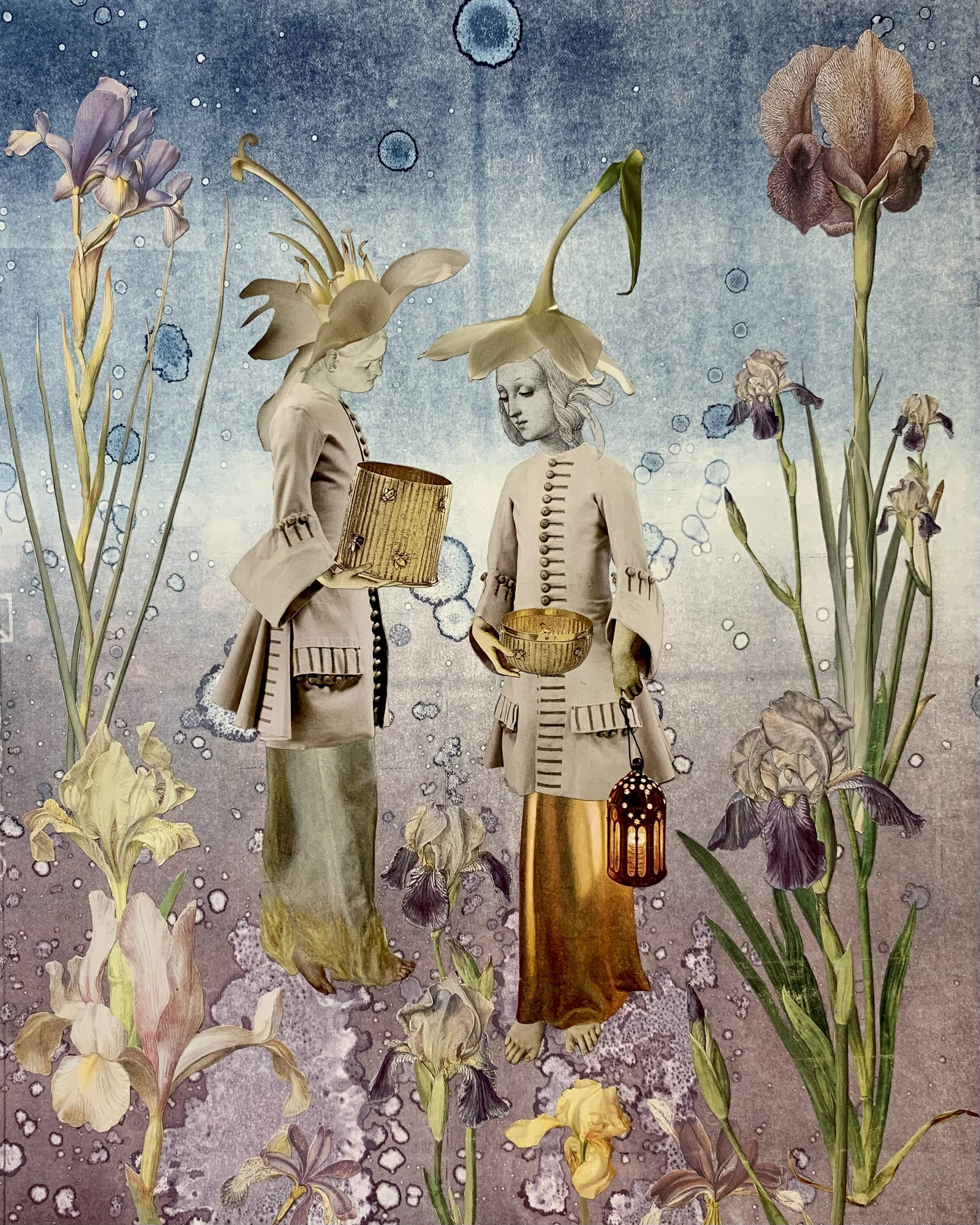 Iris & Lilly | 30 x 40 cm