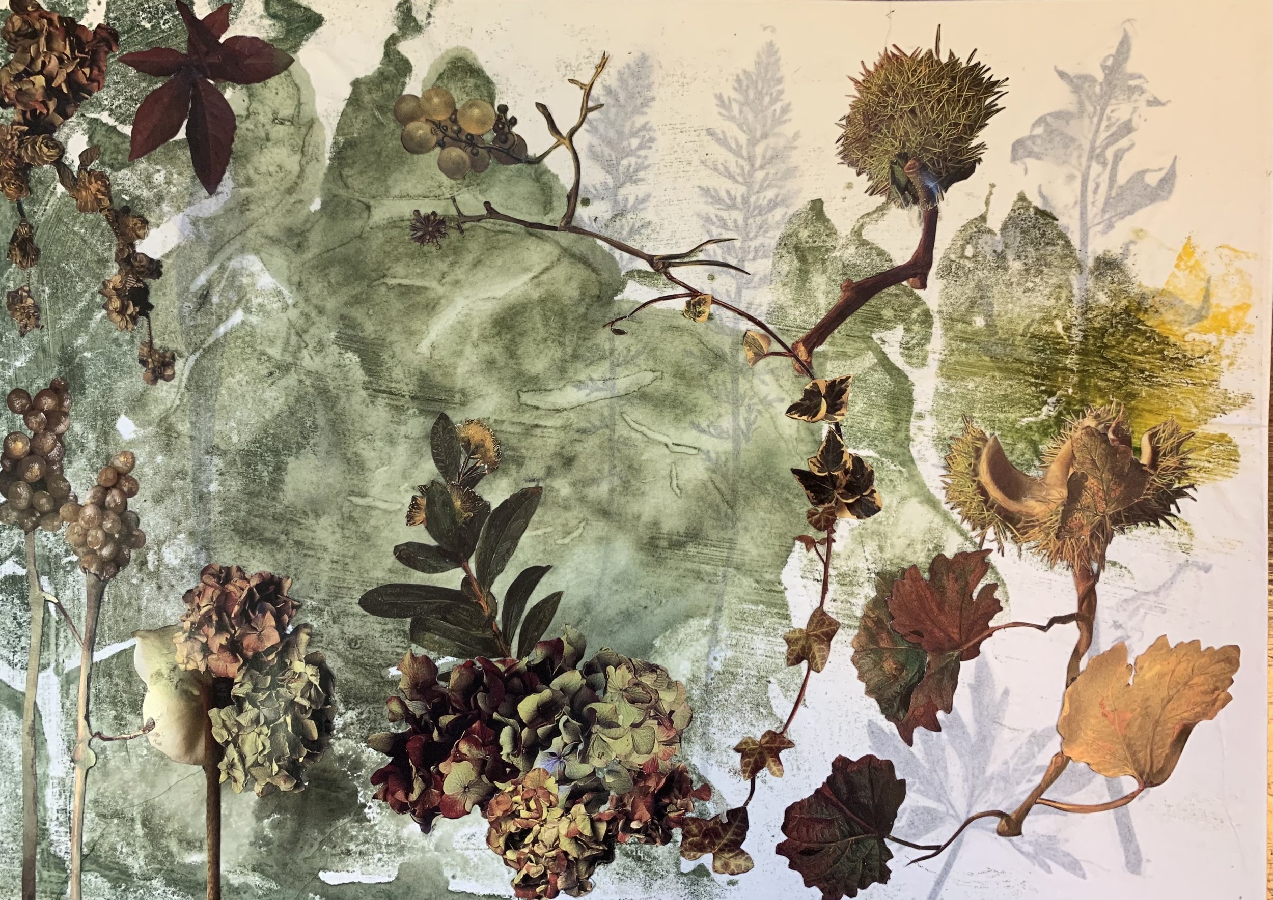 Vier Jahreszeiten - Herbst | 20 x 30 cm
