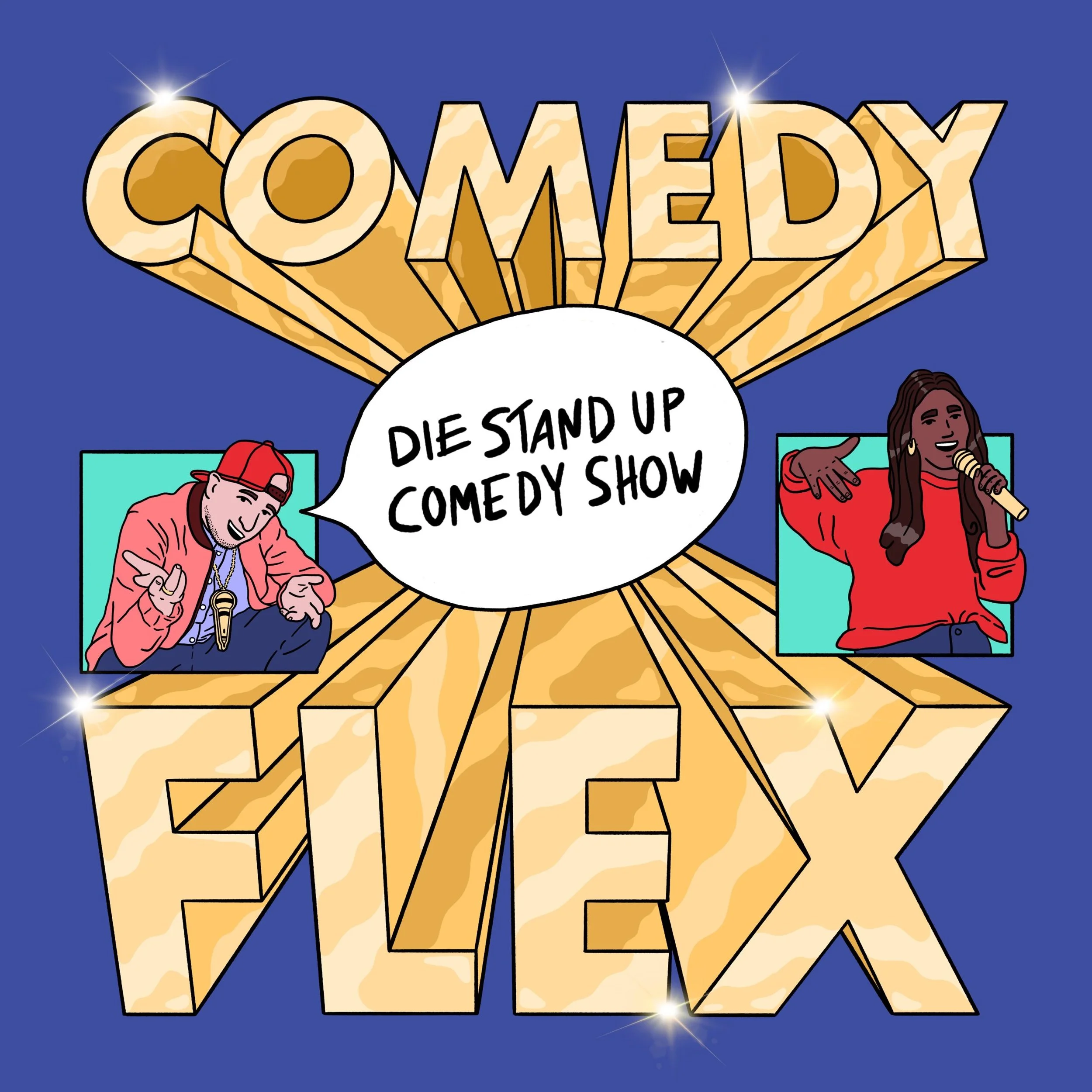 COMEDY FLEX SHOW @ Freies Kulturzentrum Maschinenfabrik I Heilbronn (DE)