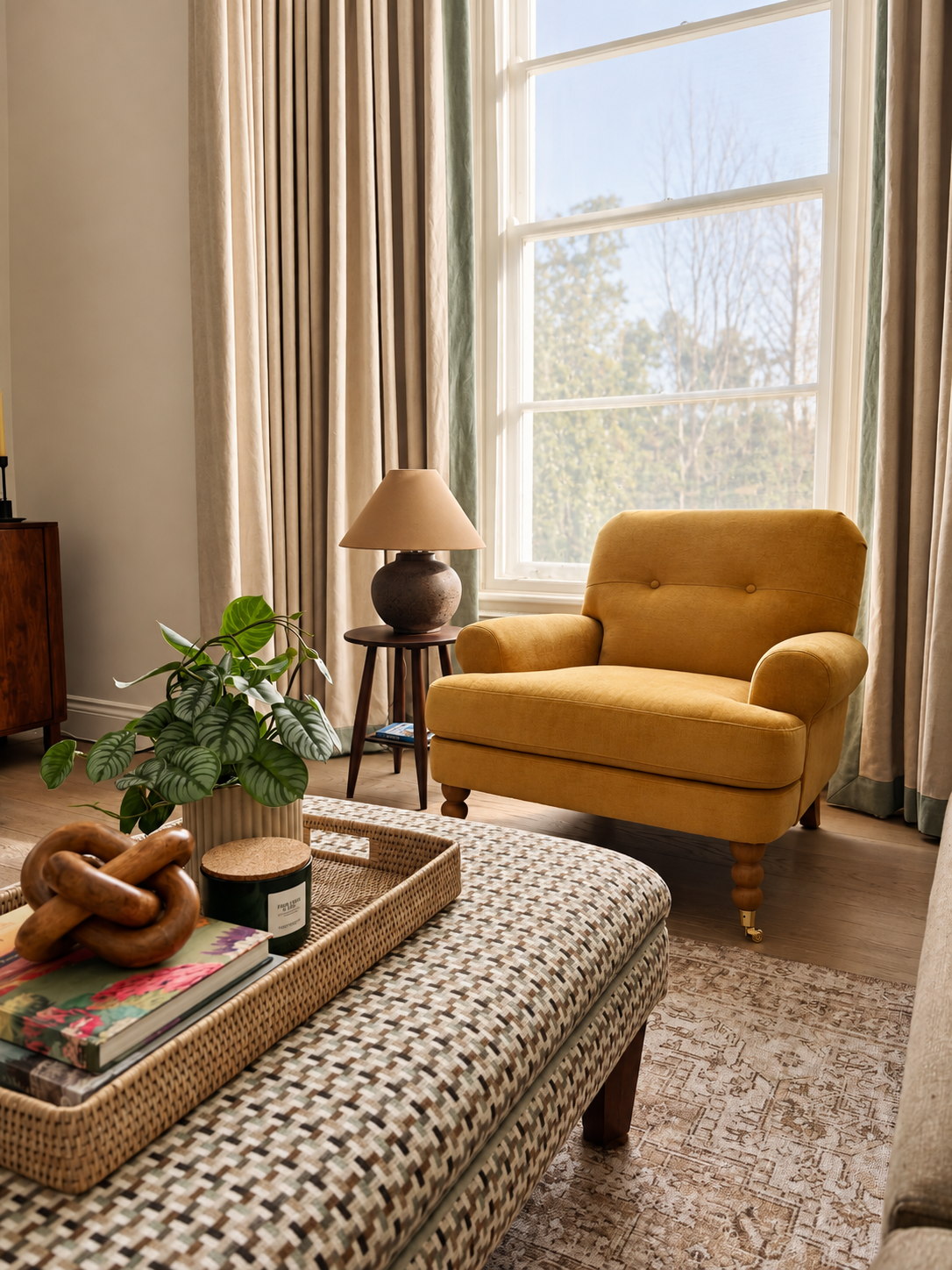 goldhawk-road-flat-two-living-room-yellow-chair.png
