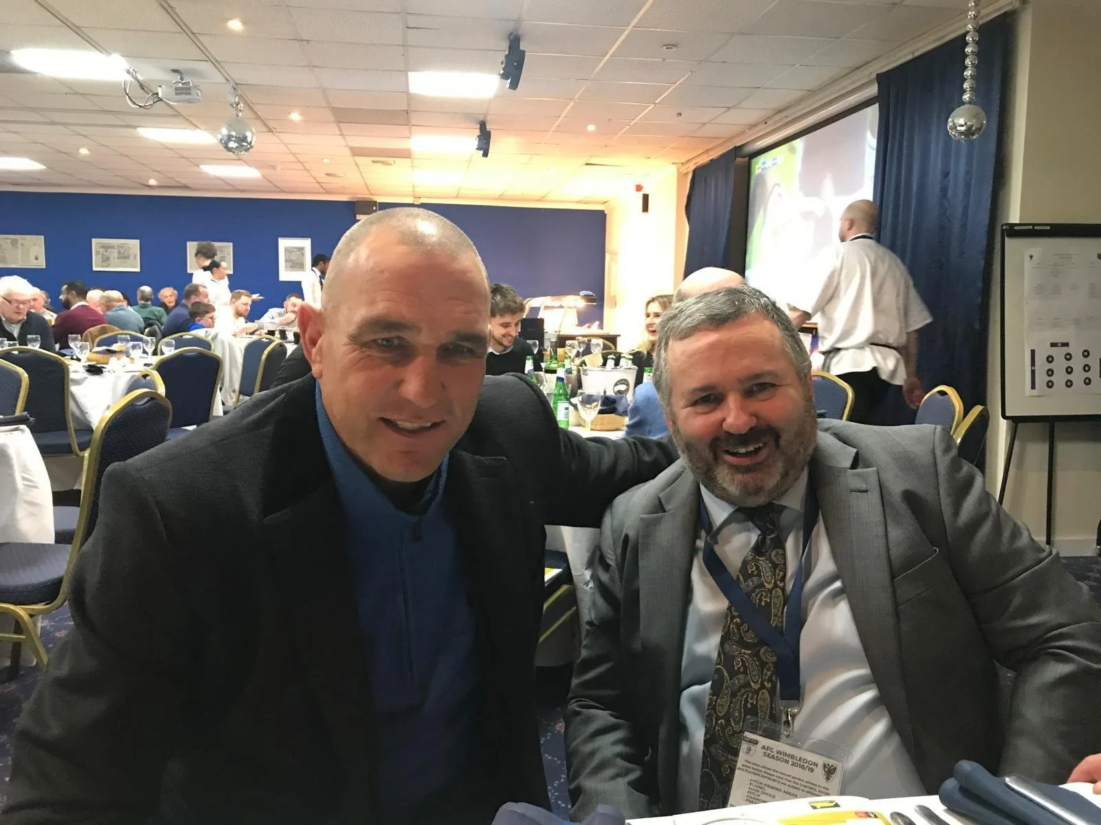 Dons legend and Hollywood icon Vinnie Jones catches up with Ivor