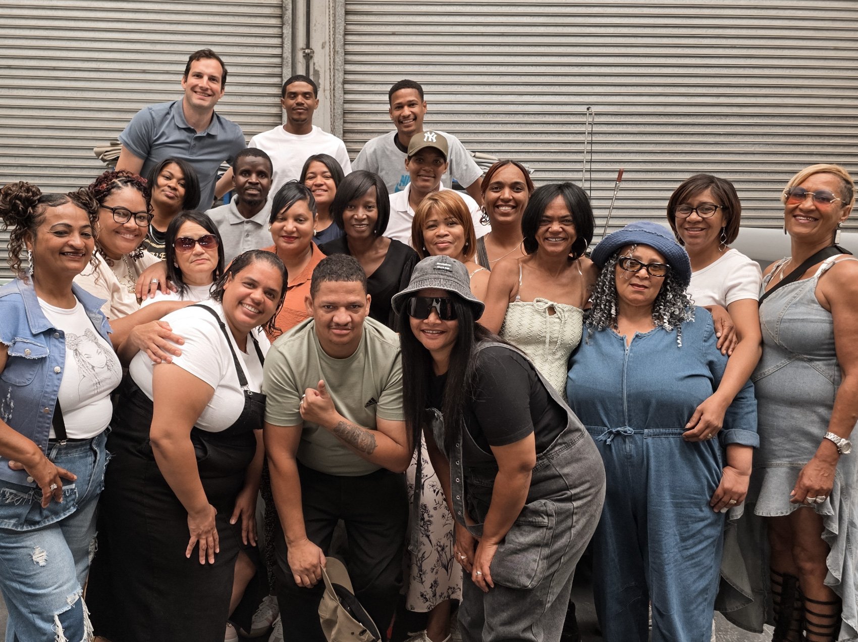 The Stitch SA manufacturing team
